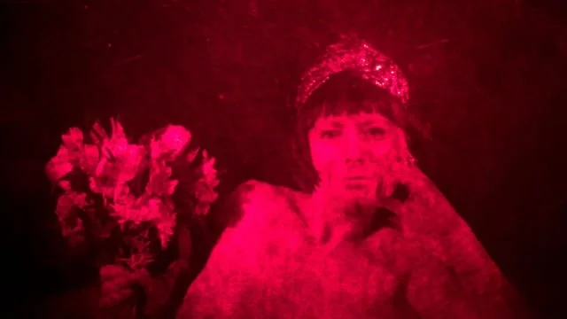 Nude Self-Portrait As Florine Stettheimer, Hologram