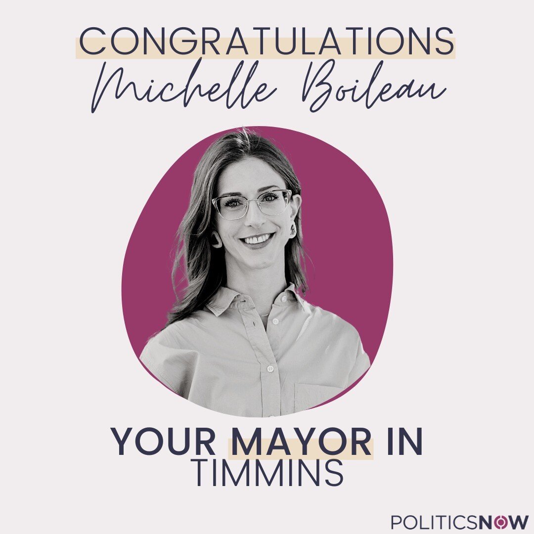 Northern Ontario has two new women mayors. Congratulations @michelleboileau.timmins and Stacy Hodgins Wight!

A massive thank you to all of the fantastic candidates who ran for municipal council. They all pulled off fantastic campaigns, and we were h