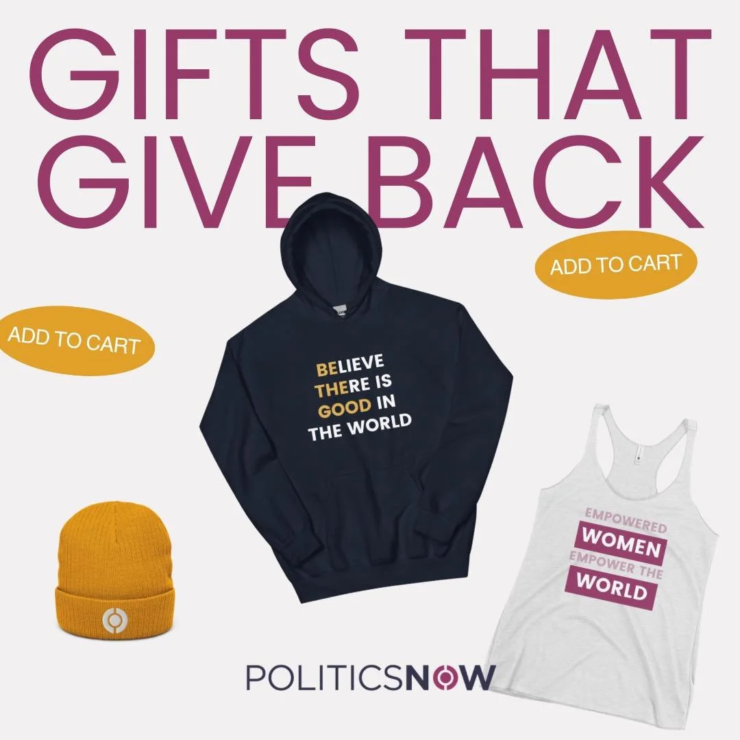 This holiday season, your purchase isn&rsquo;t just a gift&mdash;it&rsquo;s a statement. When you buy from PoliticsNOW, you&rsquo;re directly funding initiatives that help women run for office, access critical resources, and lead with confidence. You