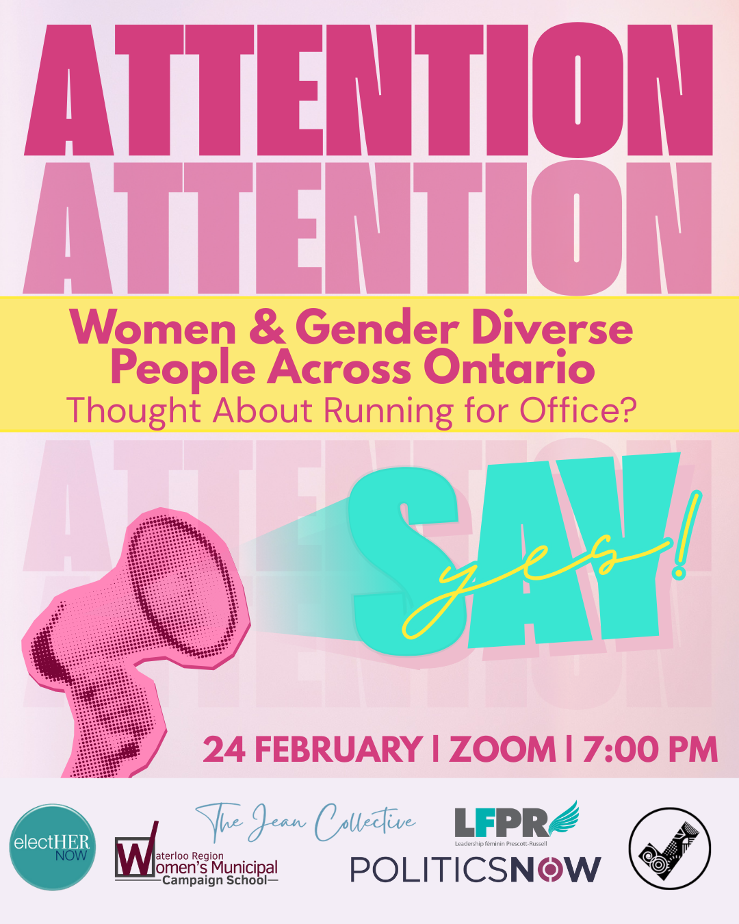 Press Release: Announcing “Run Where You Are: Say Yes!"