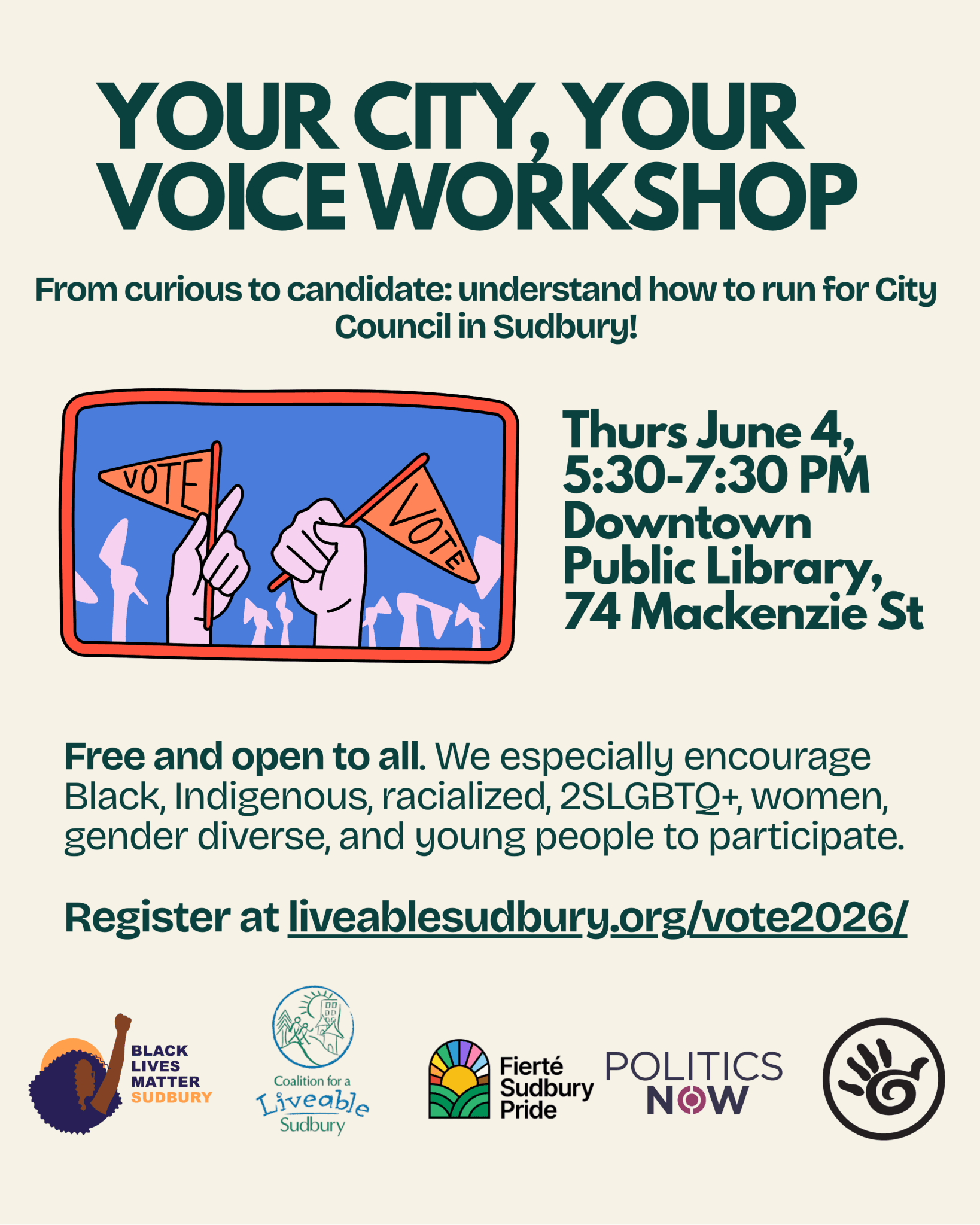 Press Release: Announcing “Your City, Your Voice!"
