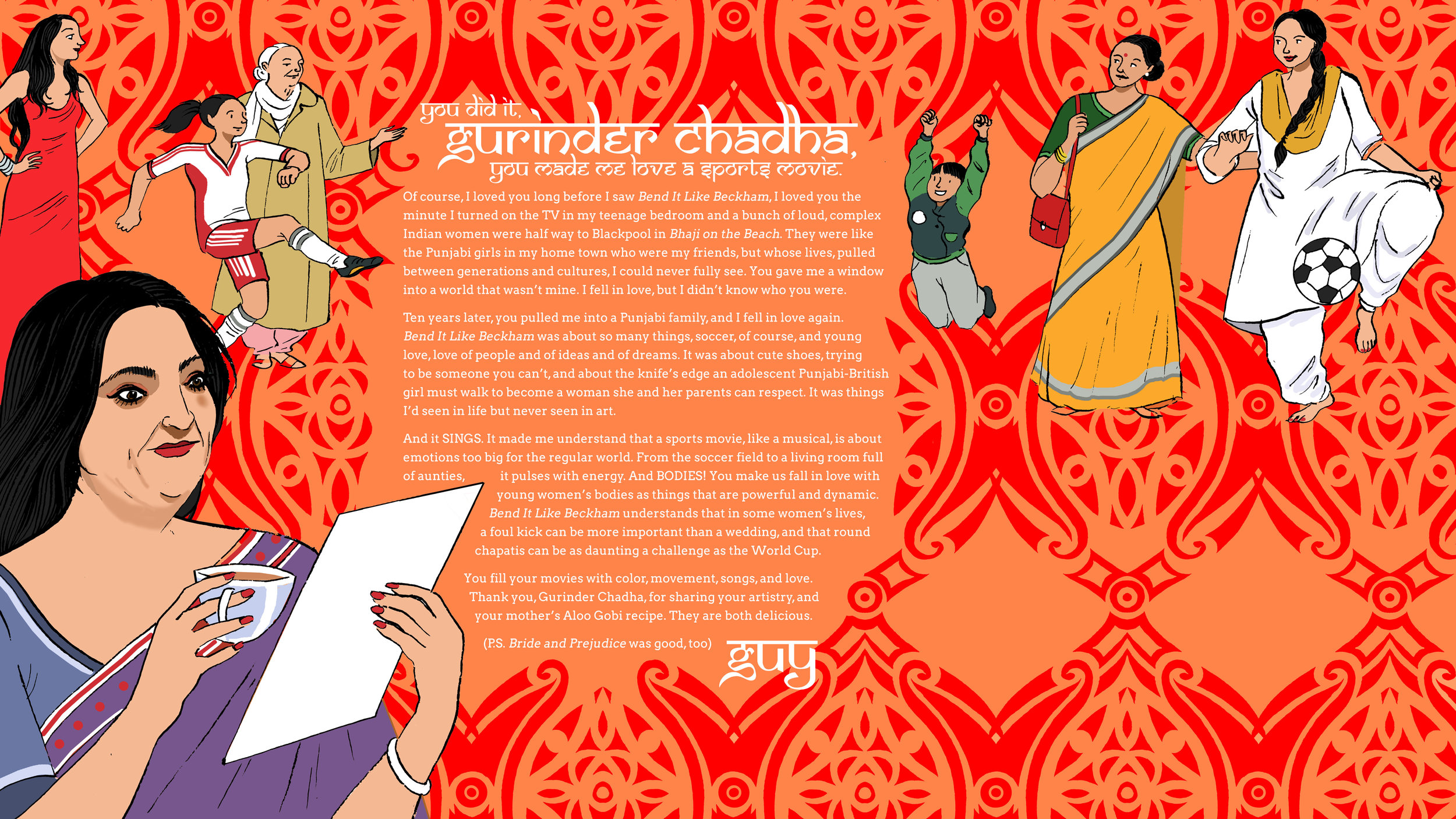 <small>Our Favorites <br>& How to Watch Them:</small><br><b>Gurinder Chadha</b>
