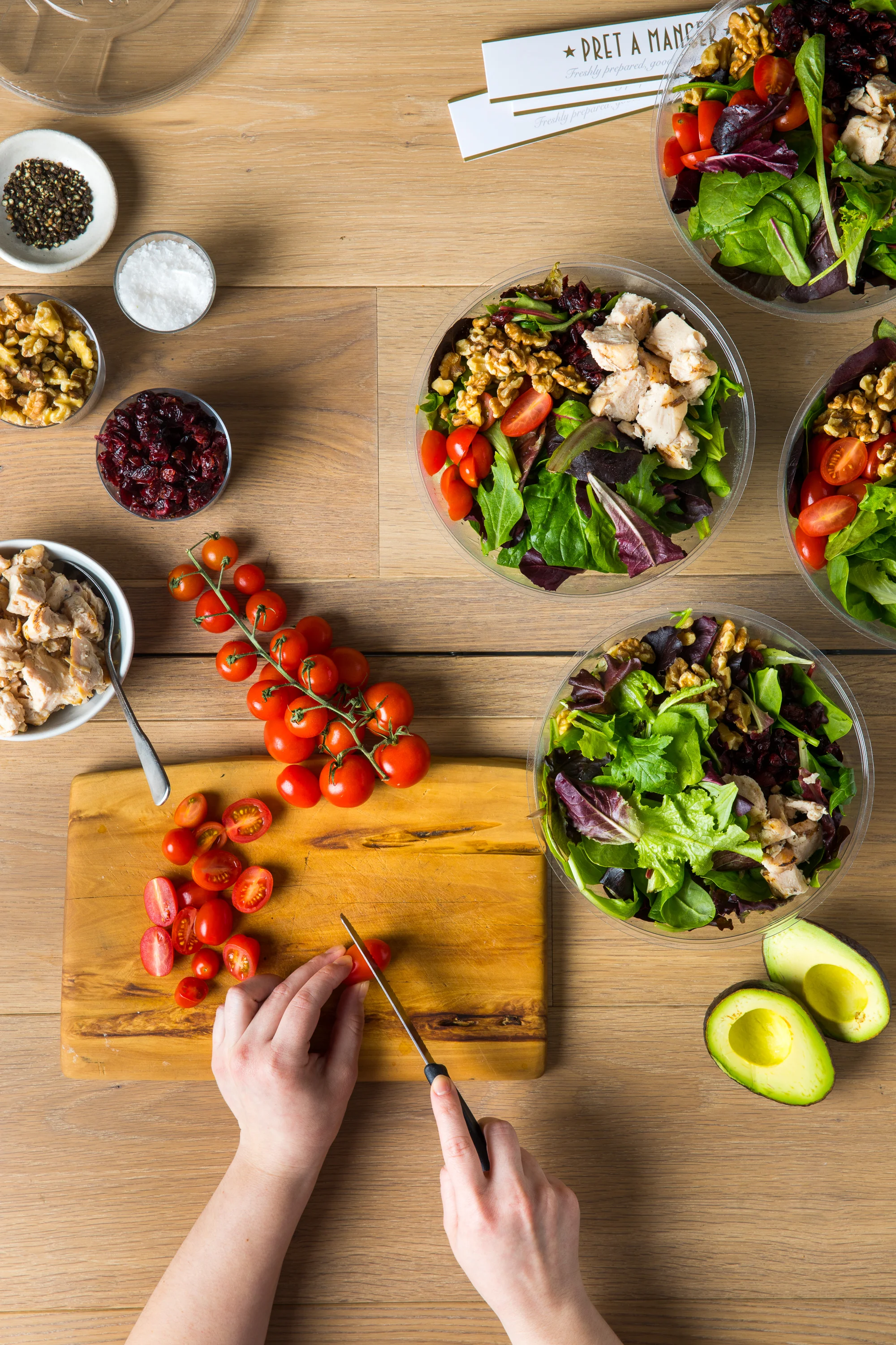 Shot by Nitzan Rubin for Pret A Manger