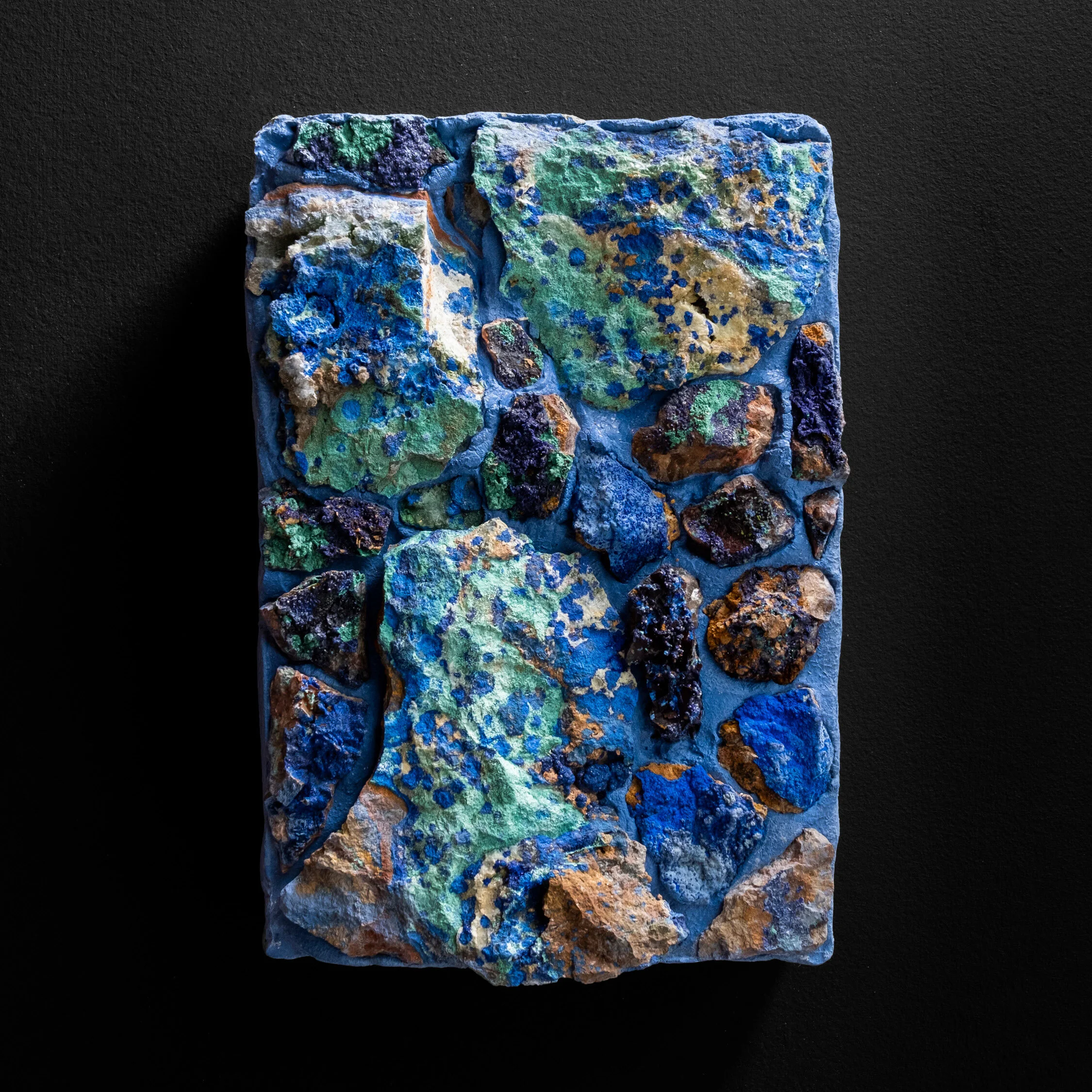 AZURITE ROCK FACE