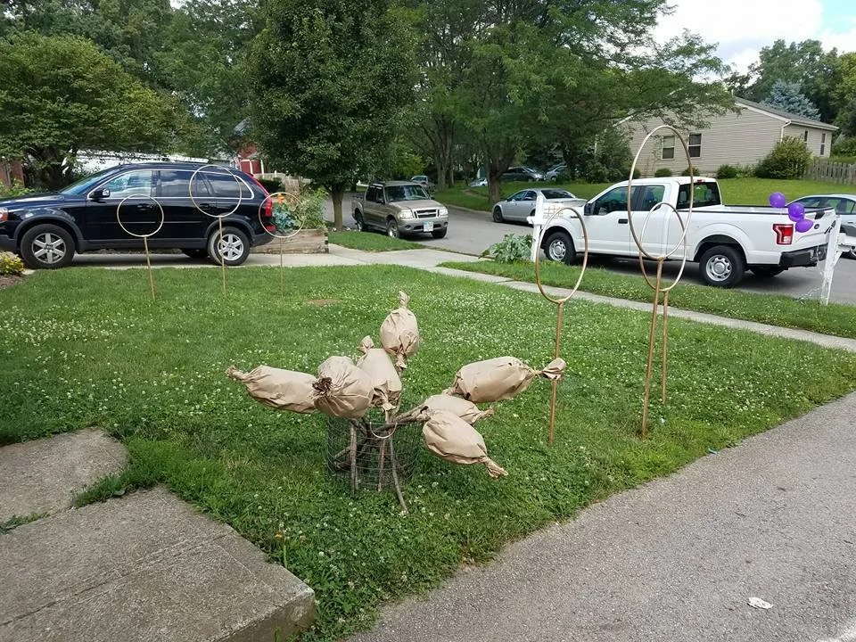 The Quidditch pitch