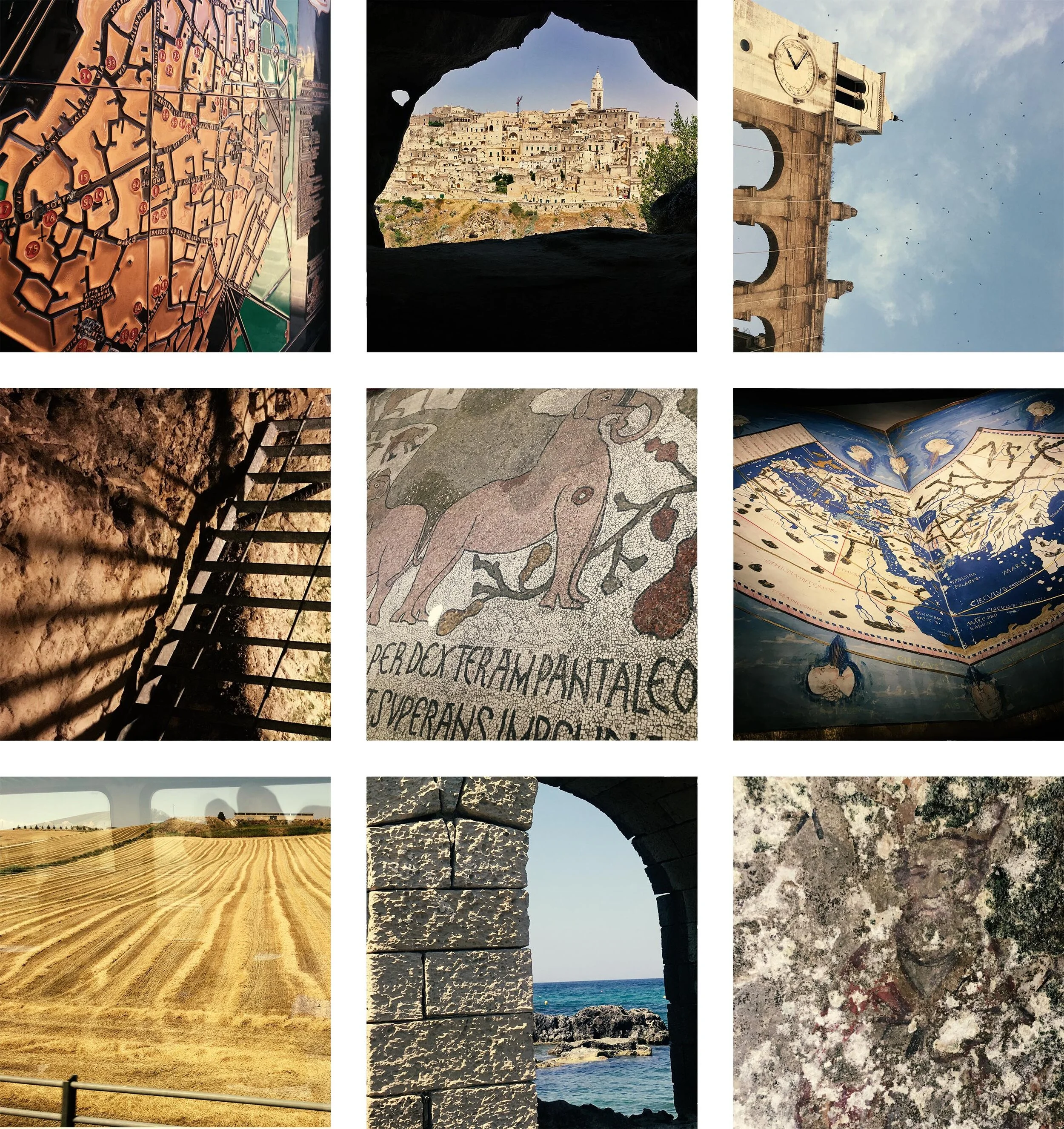 Bari, Lecce, Matera, Otranto: visual week notes 14th July 2019