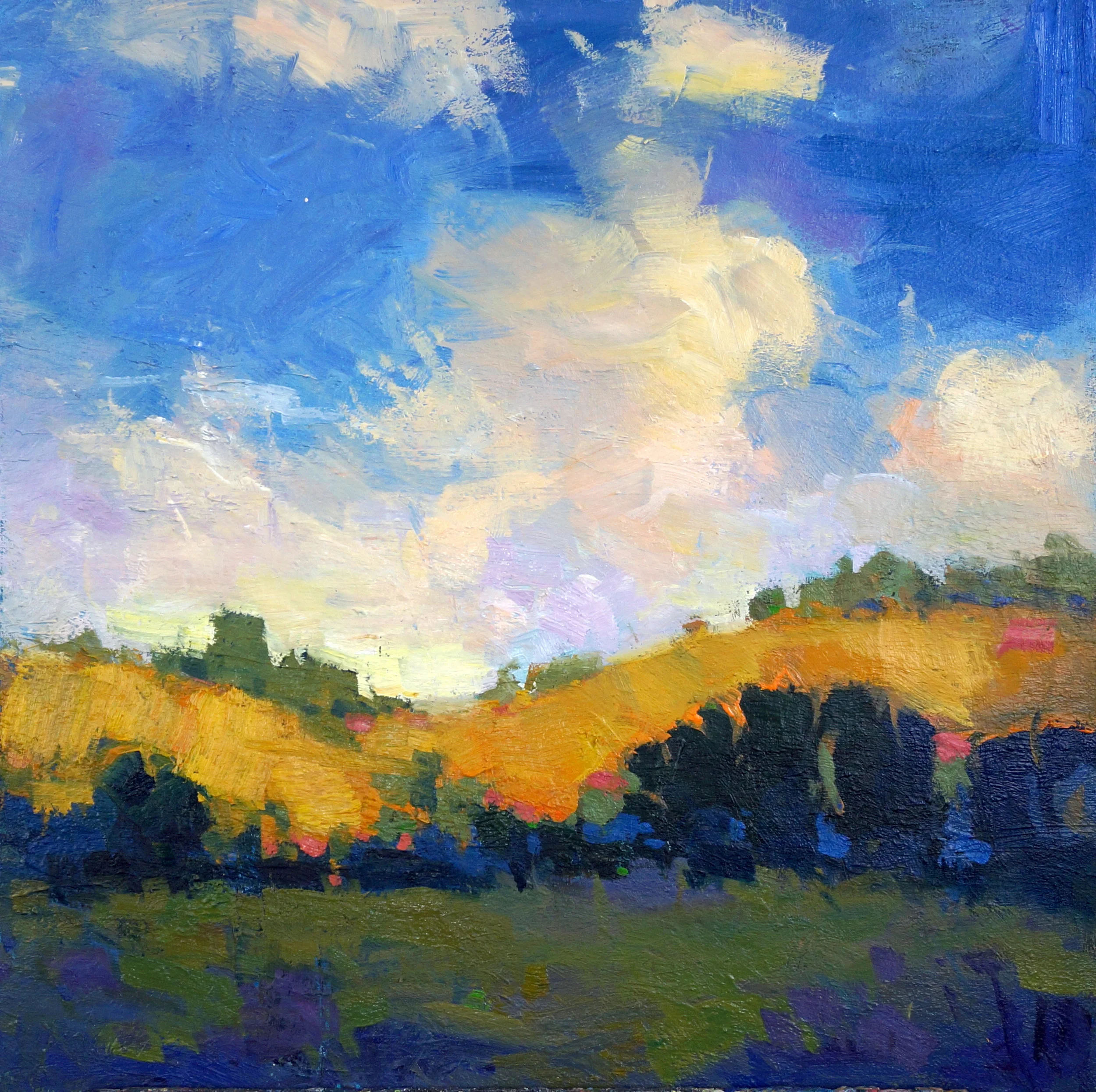 Golden Sand Hill Road 20 x 20 inches oil.jpg