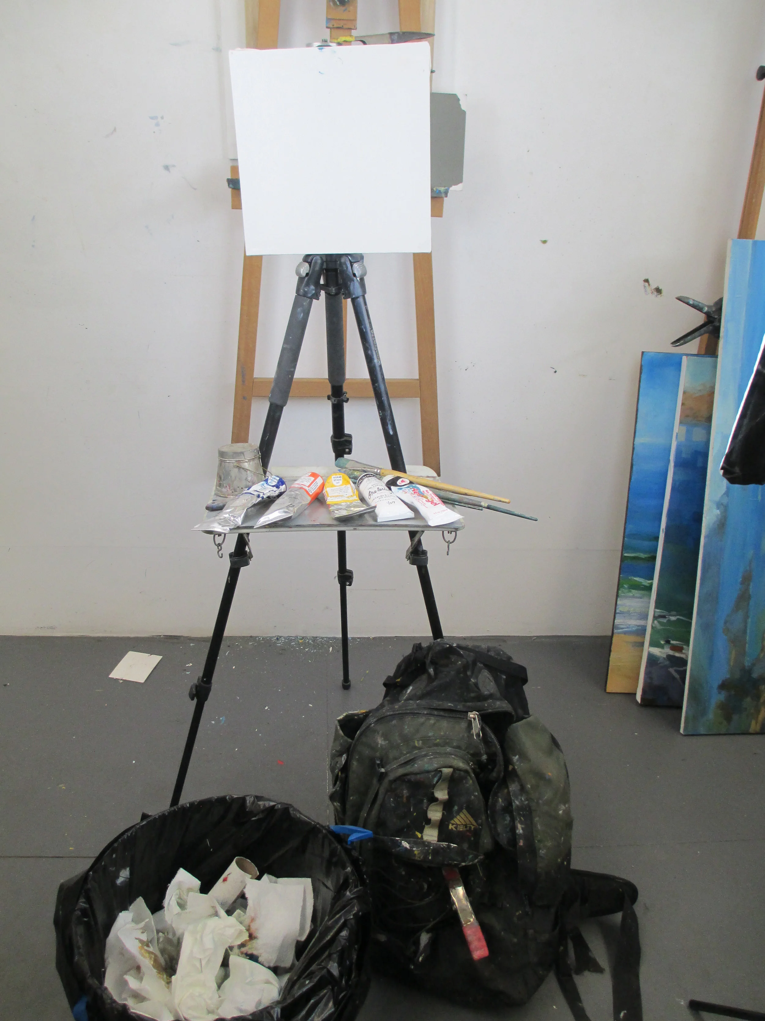A Small but Mighty Oil Painting Kit.