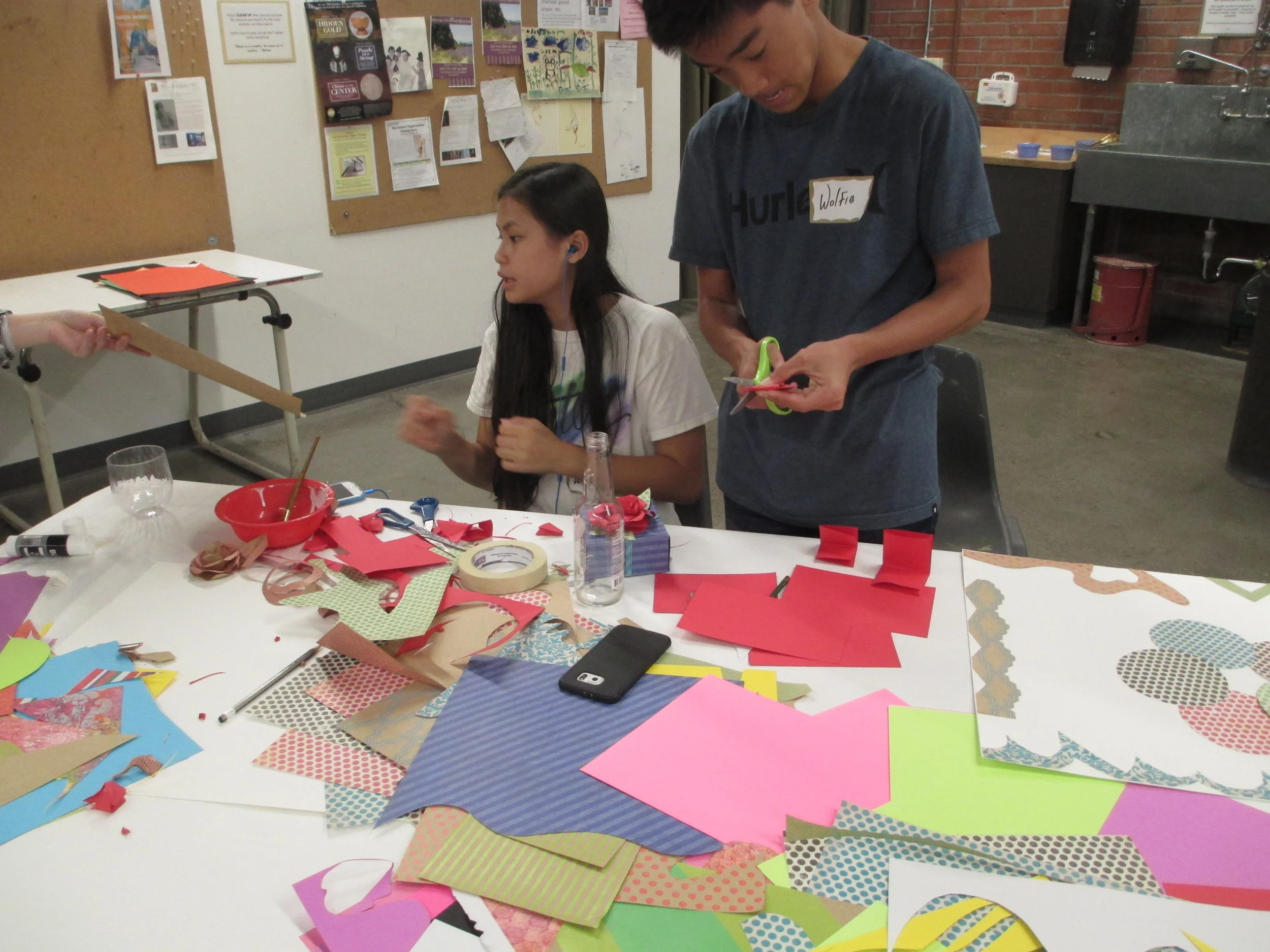 Meet the Media Art Party: Collage like Matisse.