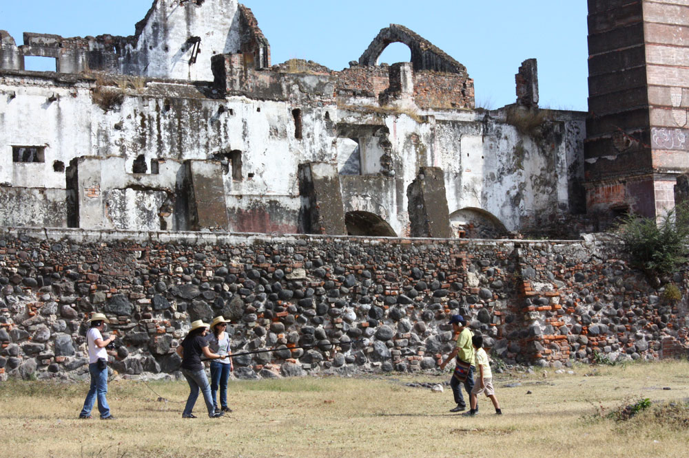 La imponente Hacienda de Coahuixtla fue la locación utilizada para esta película.