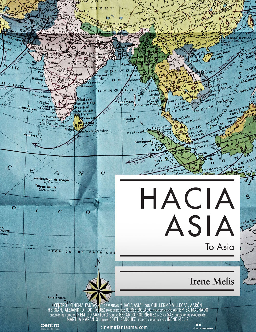 Póster de Hacia Asia.