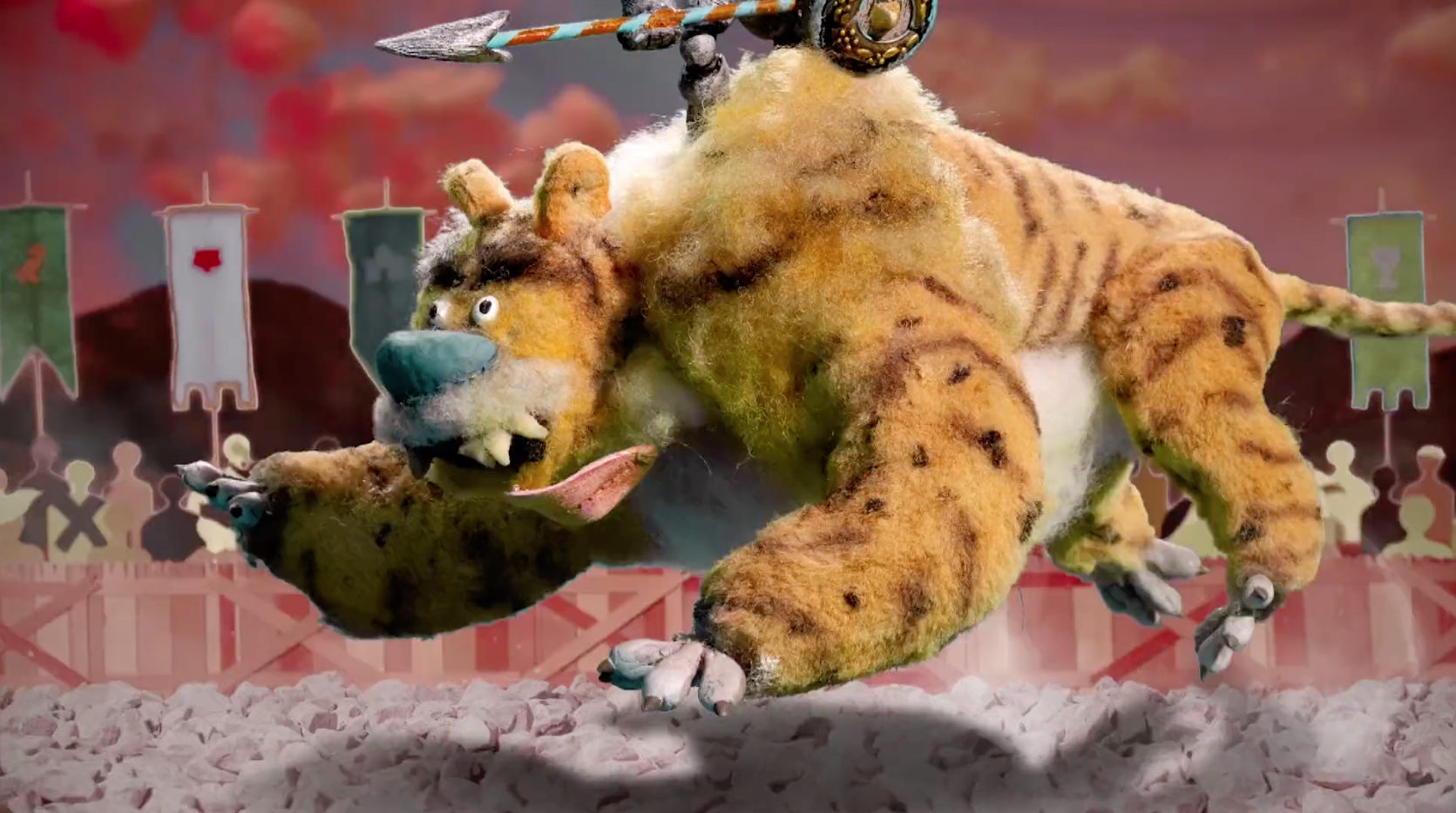 Still de Adult Swim Cortinilla Original: Tiger Knight v. Rhino Knight , 2018