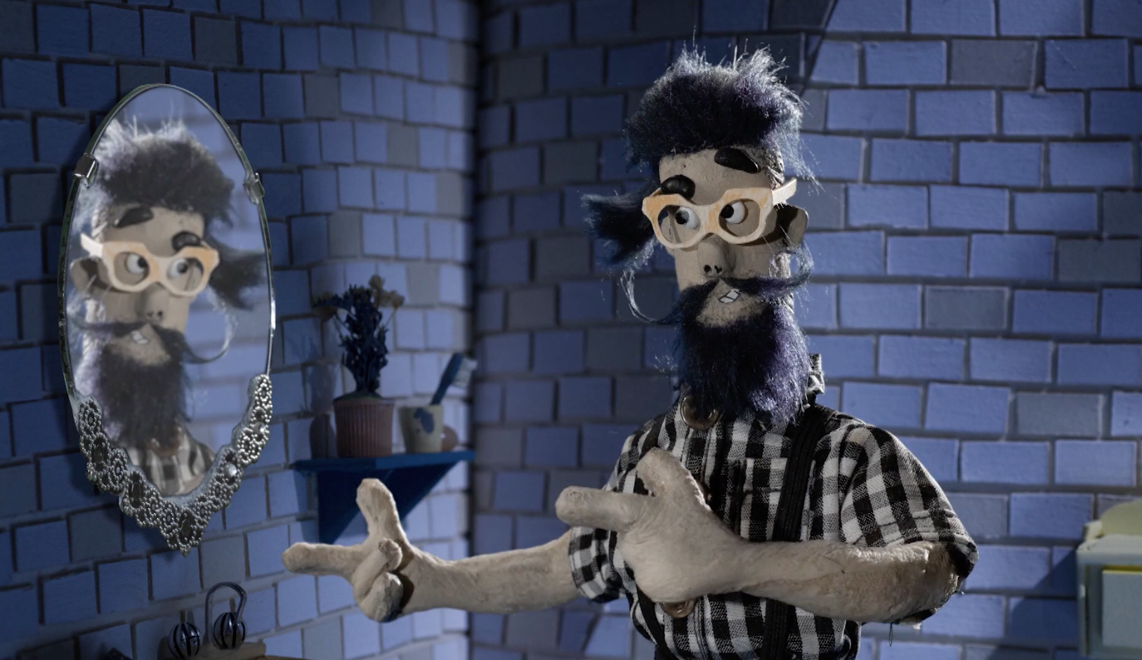 Still de Adult Swim Cortinilla Original: Hipster Werewolf , 2018