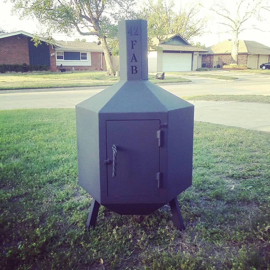 Hexagon Barrel Chiminea Kit