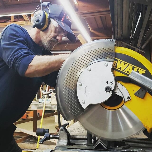 This dude. 6 months ago I asked Tommy if he wanted to put the time in to train to do more of my job, more fabricating, learn to weld, take the time to get the eye for quality I insist on (and have trouble trusting others to uphold), do more than &quo