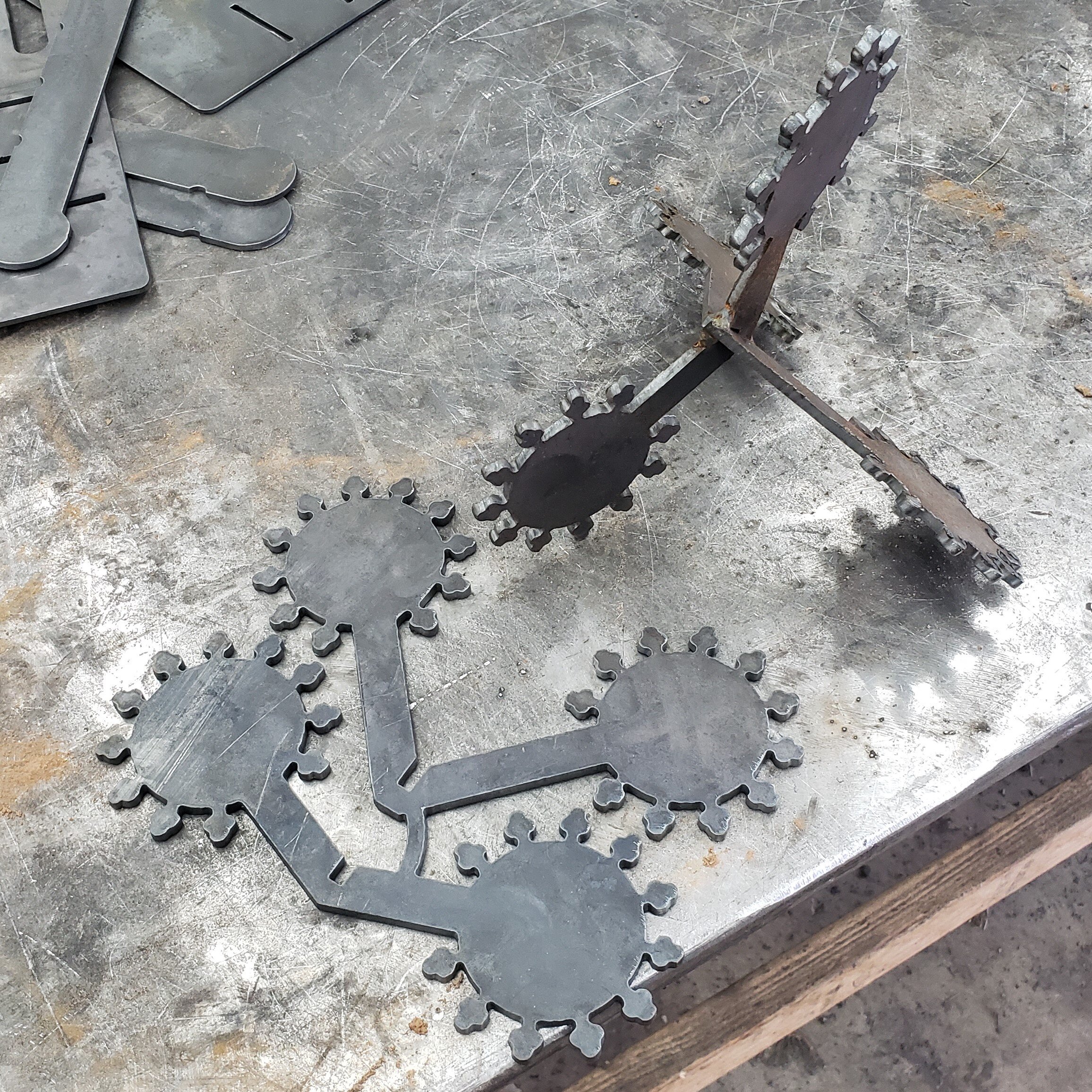 CoronaVirus Walking Target Kit