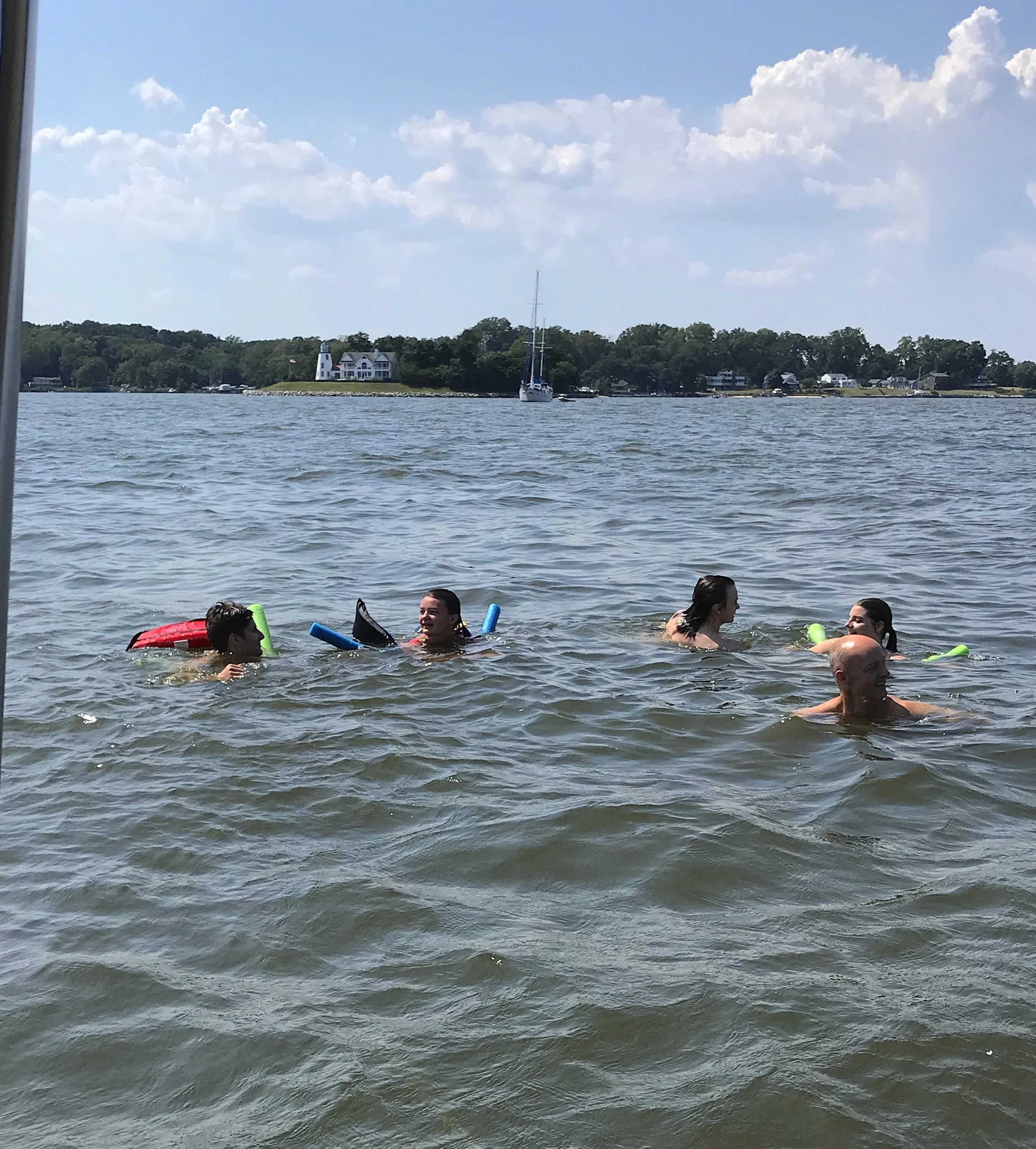 Overnight sailing trip chesapeake bay