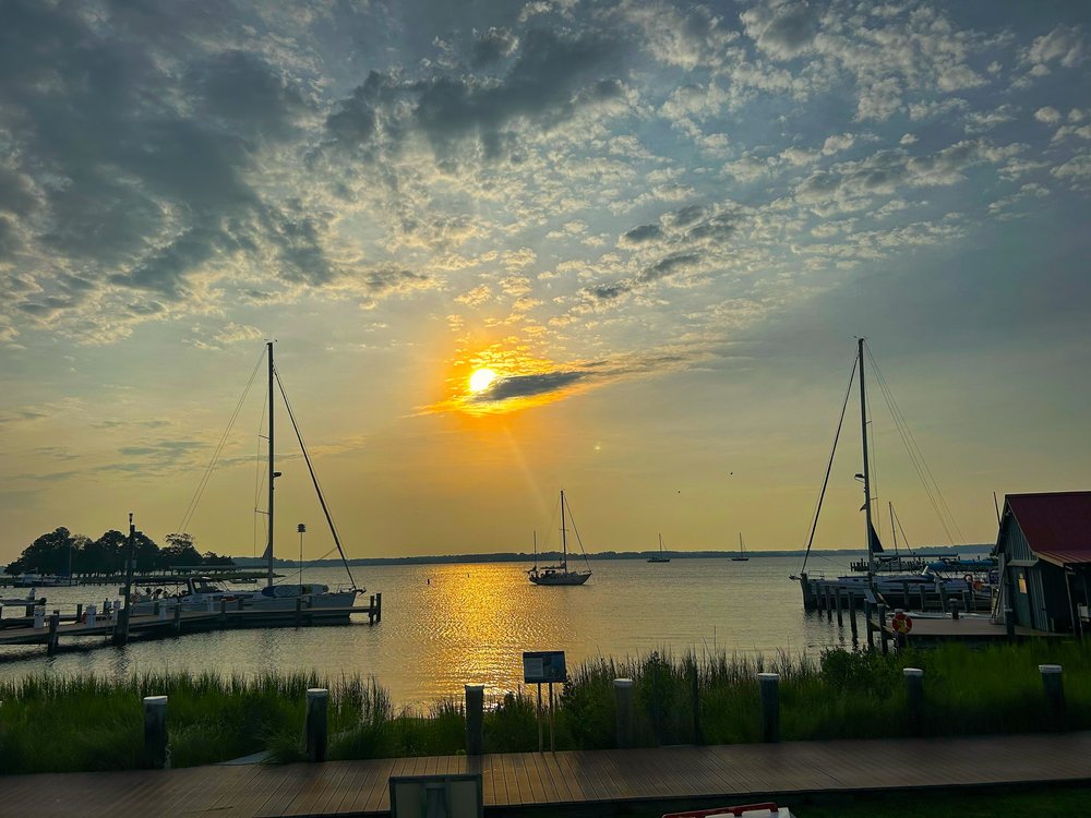 Chesapeake Bay Maritime Museum Sunset