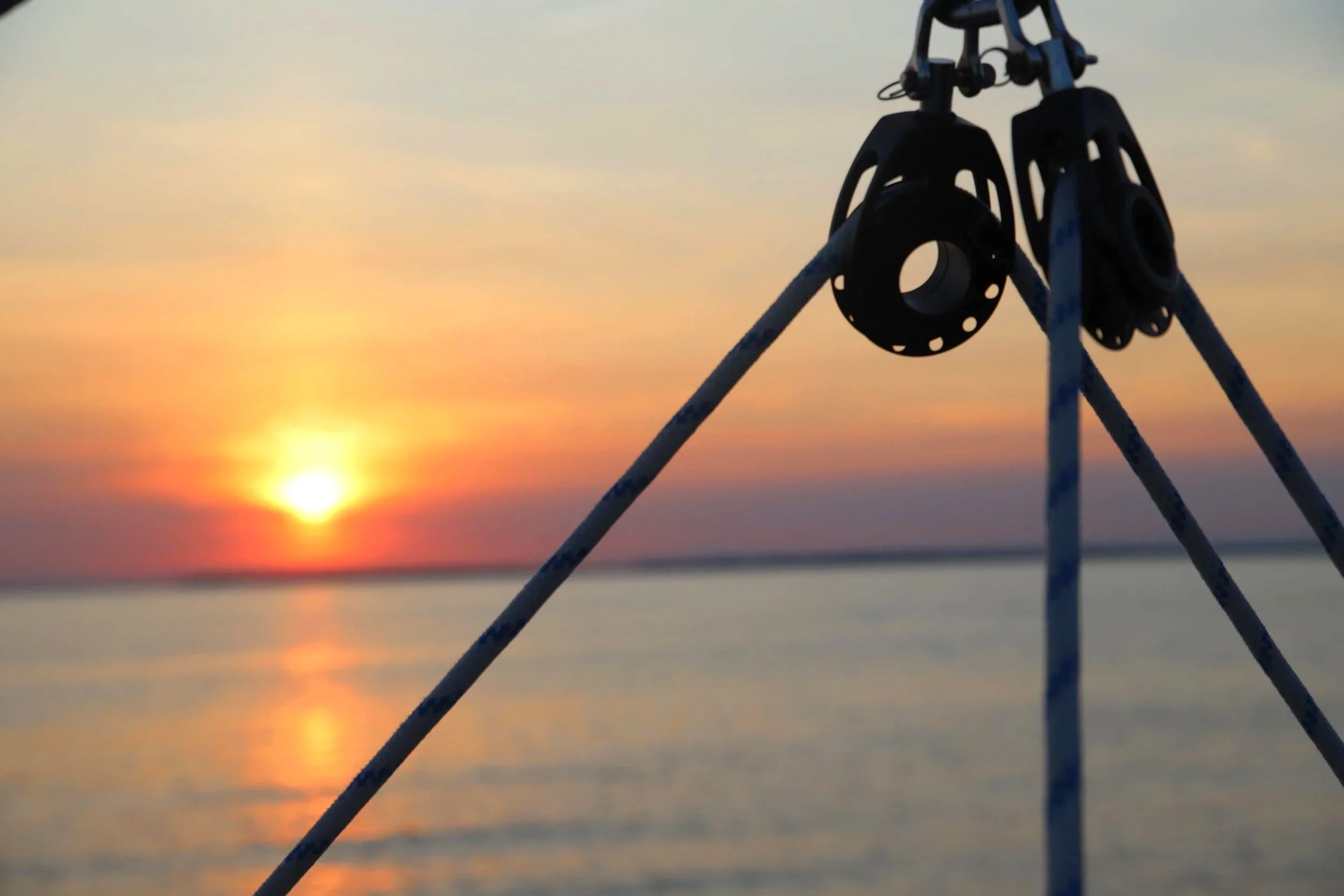Rock Hall Maryland Sunset Sail