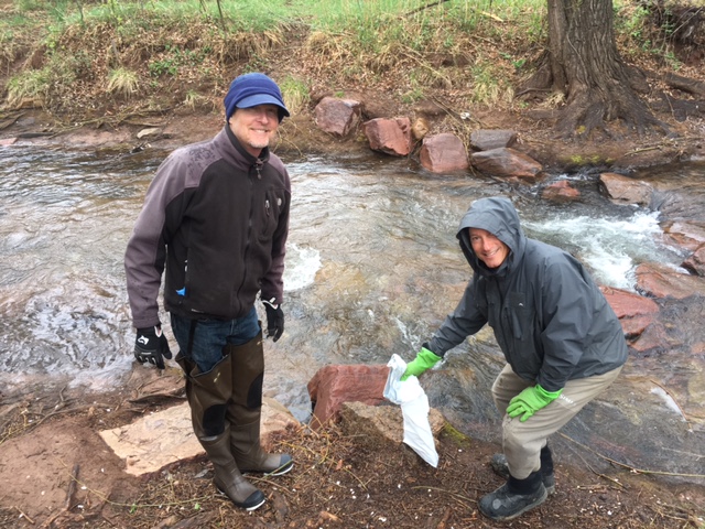 Cleaning Fountain Creek