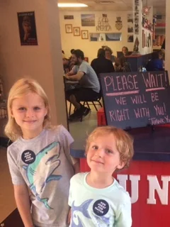 Youngest campaign supporters!