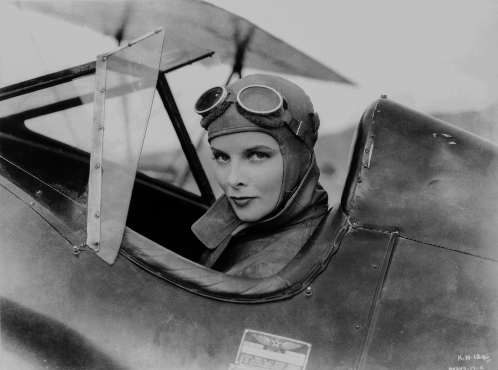 Katharine Hepburn como Lady Cynthia Darrington en la película Christopher Strong (1933)