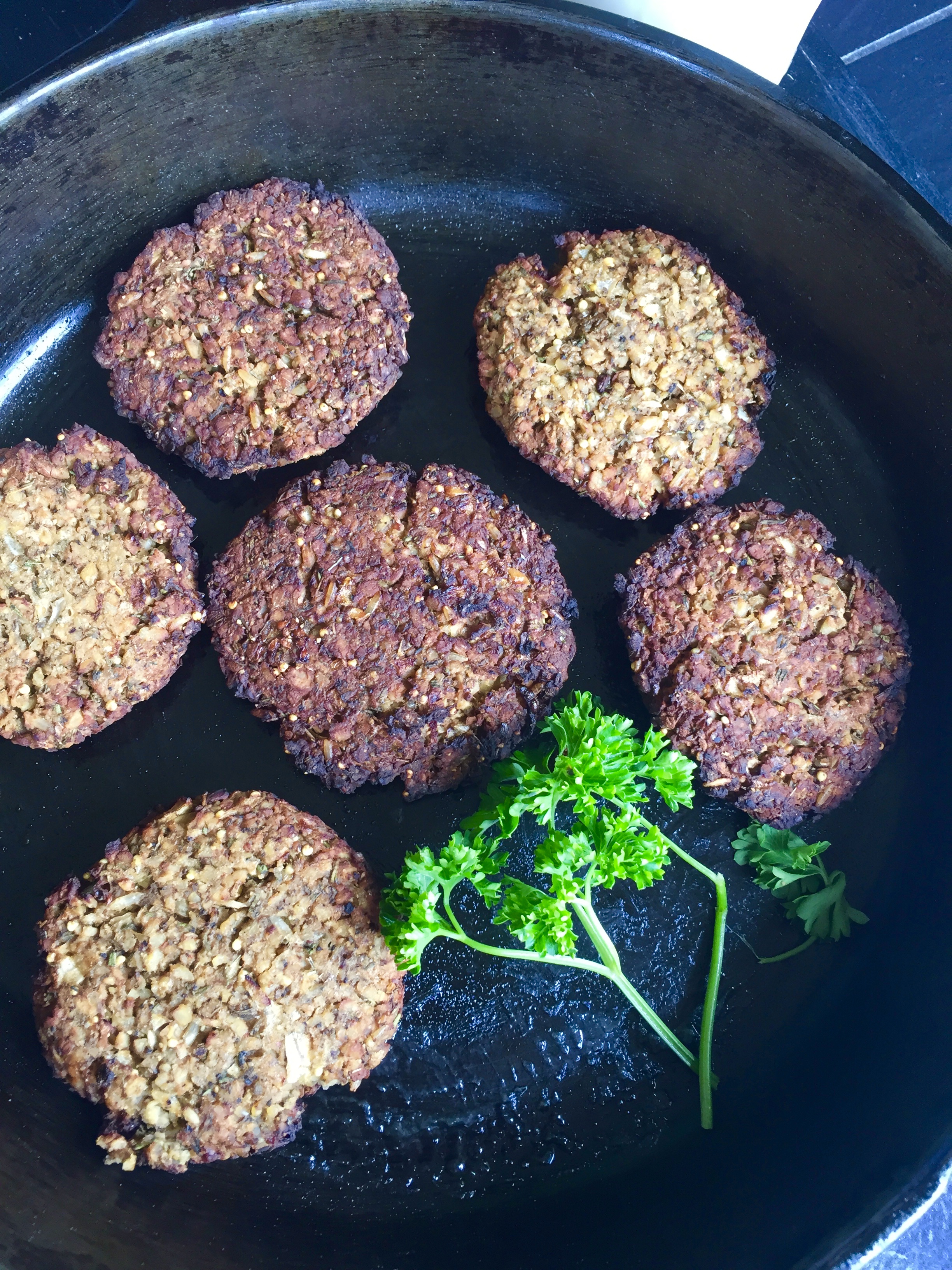 Tempeh Breakfast Patties
