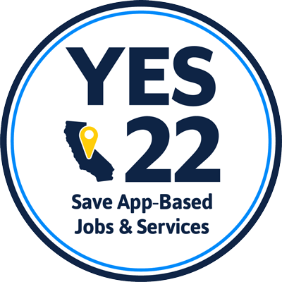 Yes on Prop 22 (Copy) (Copy)