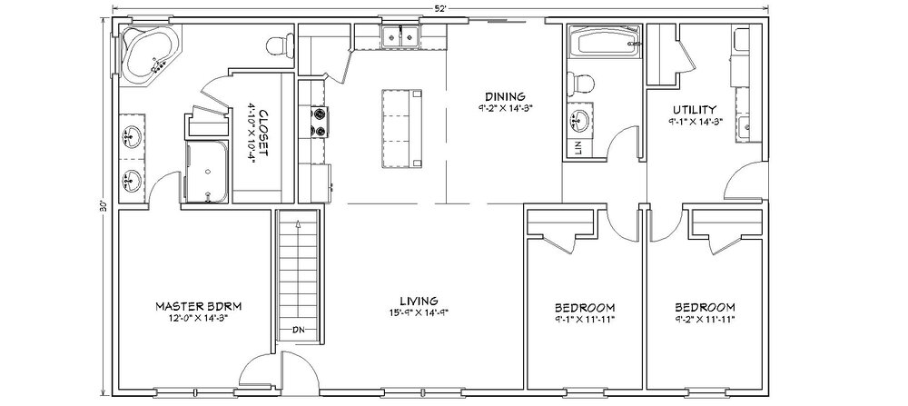 Modular Floor Plans Sunrise Housing, 12×32 Tiny House Plans