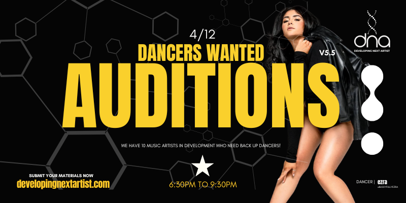 DNA DANCER AUDITION 4/12