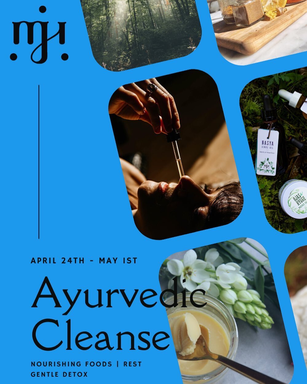 It&rsquo;s back 🌼🌷🌸 and truly better than ever, thanks to collaborations with beauties Merin Perretta and @joanie.joy 🍒🌺 in conjunction with the Seasonal Cleanse Week, we are launching the first ever Ayurveda Week @blossomwellness.center , a wee