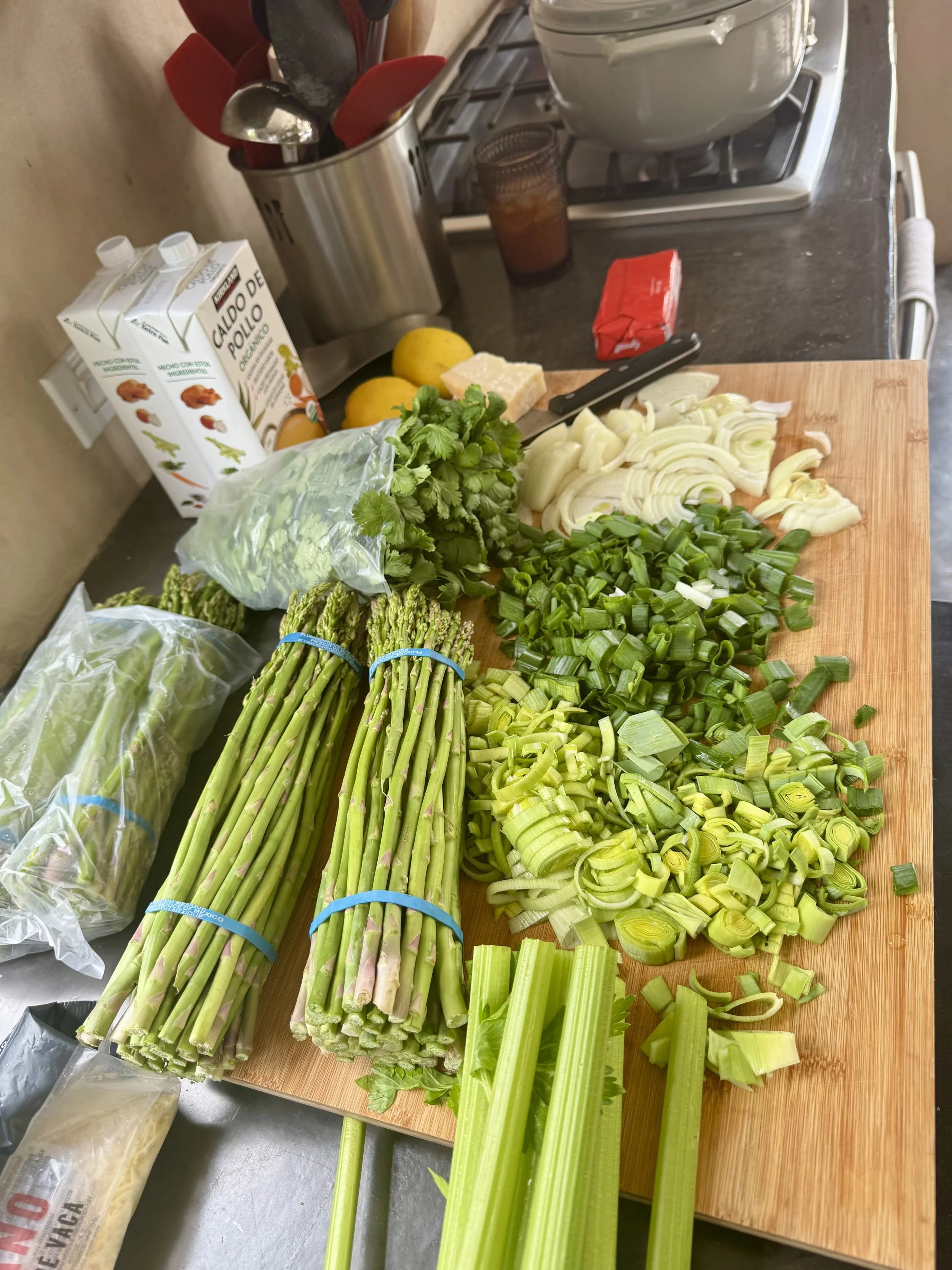 Green Asparagus Soup