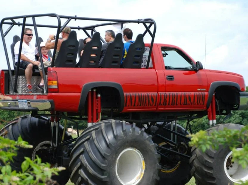 Monster Truck Rides are kind of our thing if you haven'y heard. Rides by TNT Monster Trucks run all weekend 