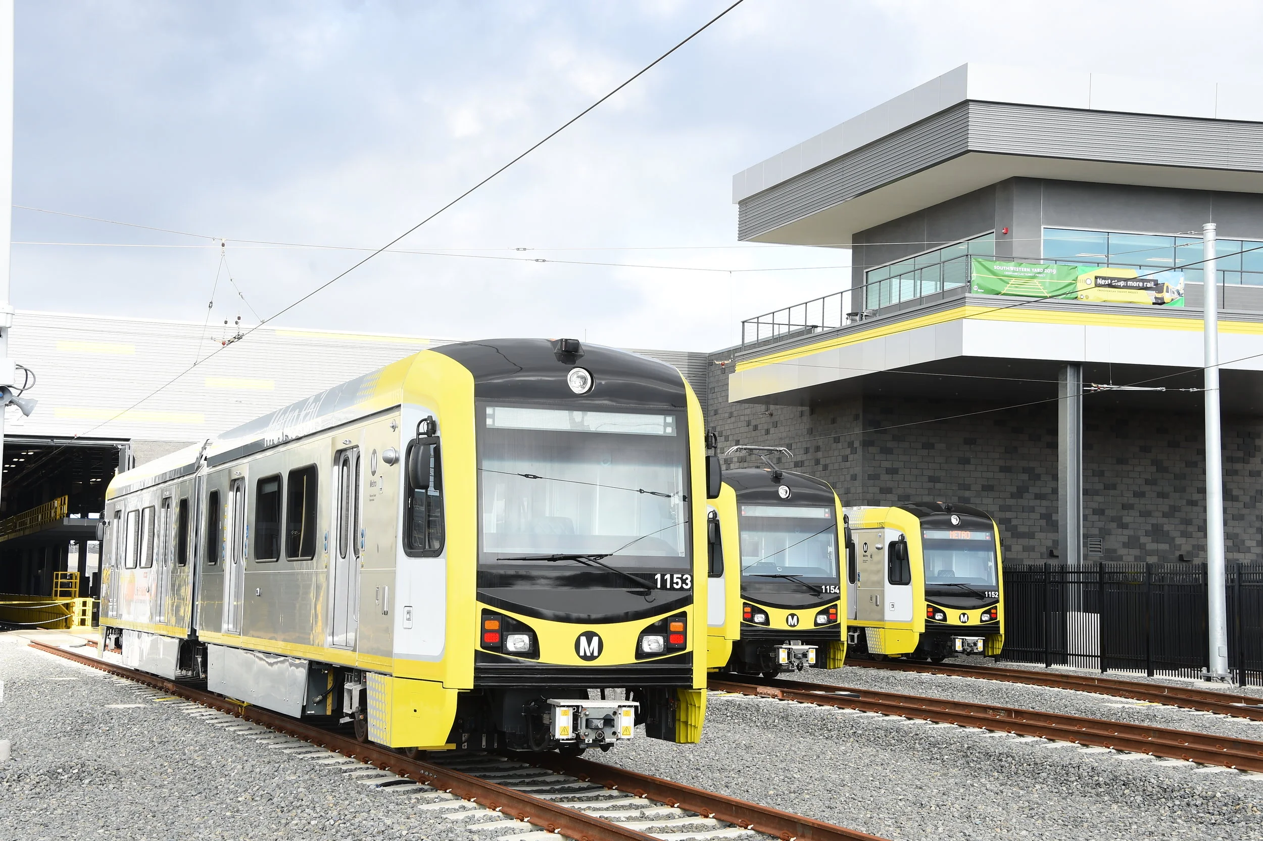 Southwest Yard Facility Opens to Serve Metro Light Rail Cars — Gateway 