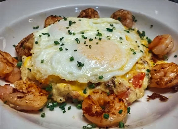 Shrimp & Grits.......$12.50