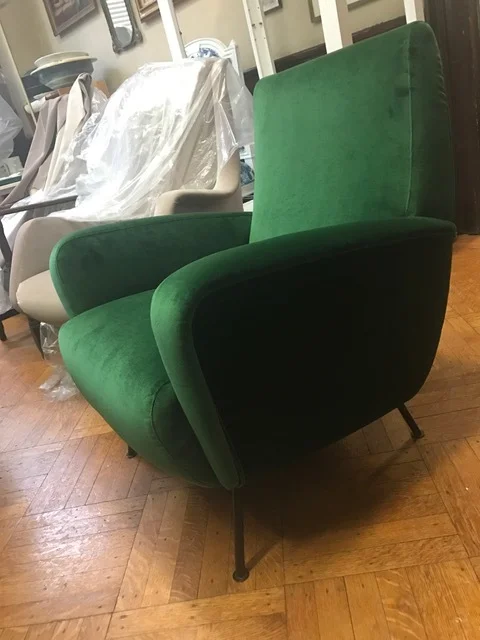 Reupholstery reveal!