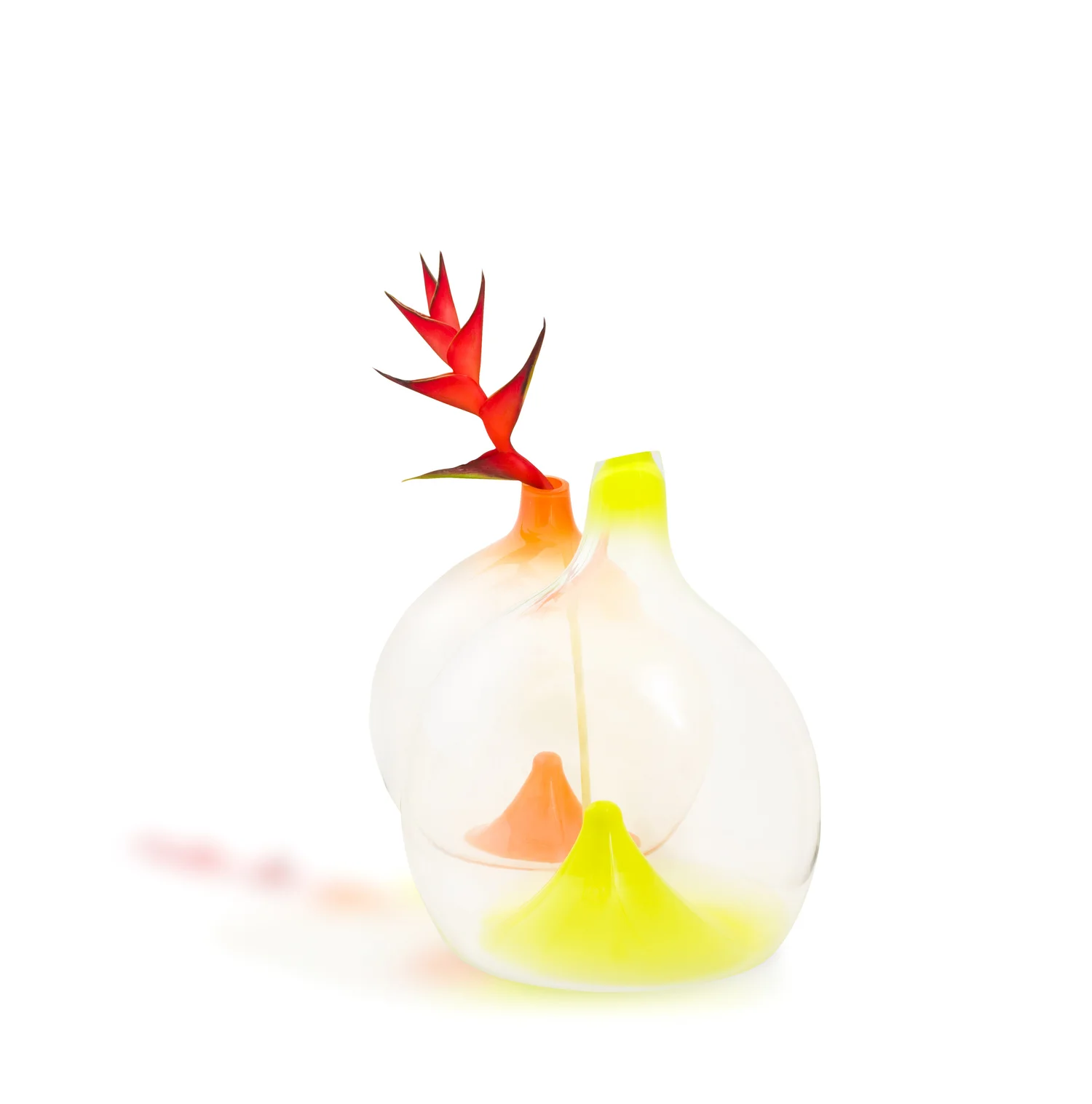Hand-Blown, Glass, Jug, Esque Studio, Waterdrop