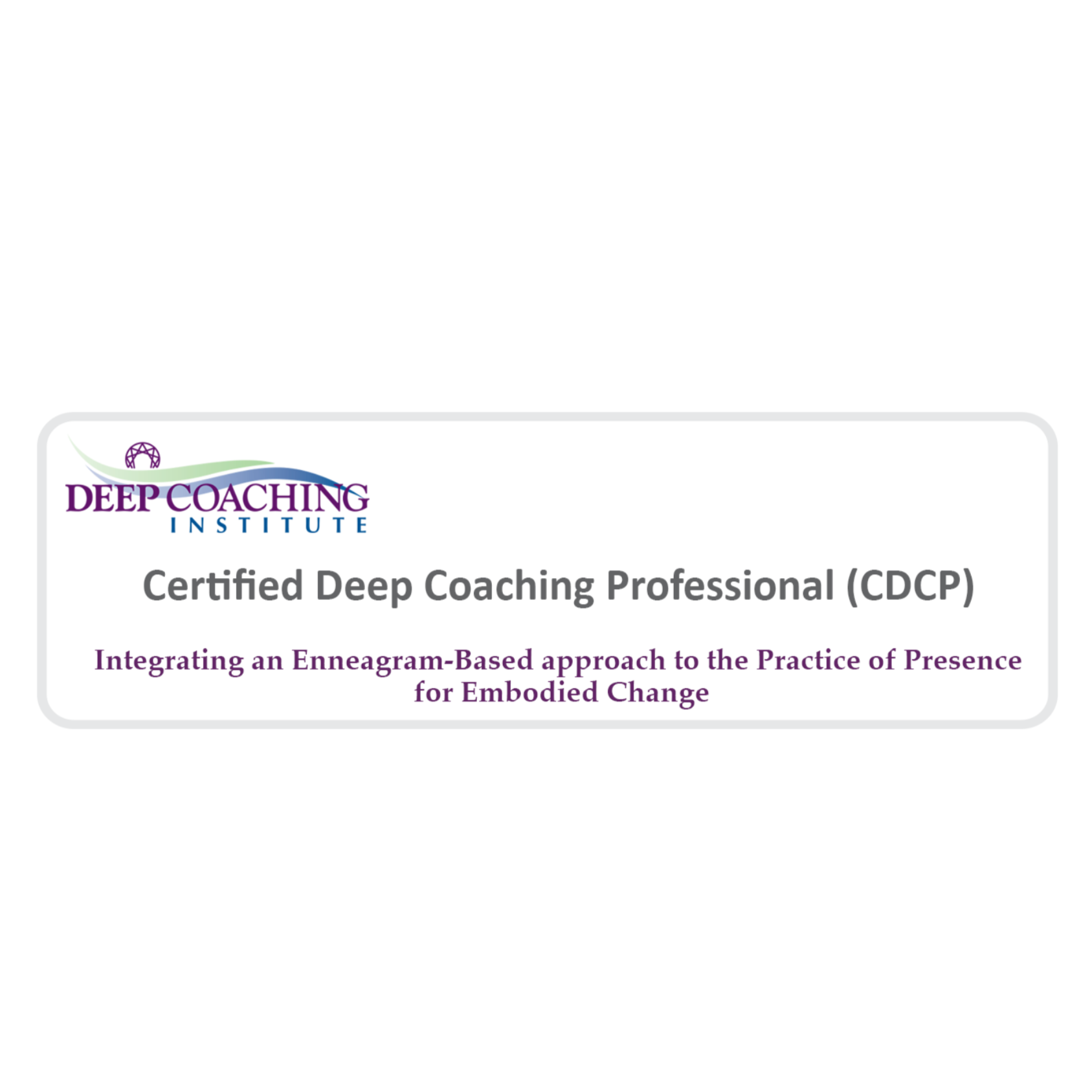 Lauren Streb Certified Deep Coaching Professional with Deep Coaching Institute, Enneagram and Presence-based Coaching
