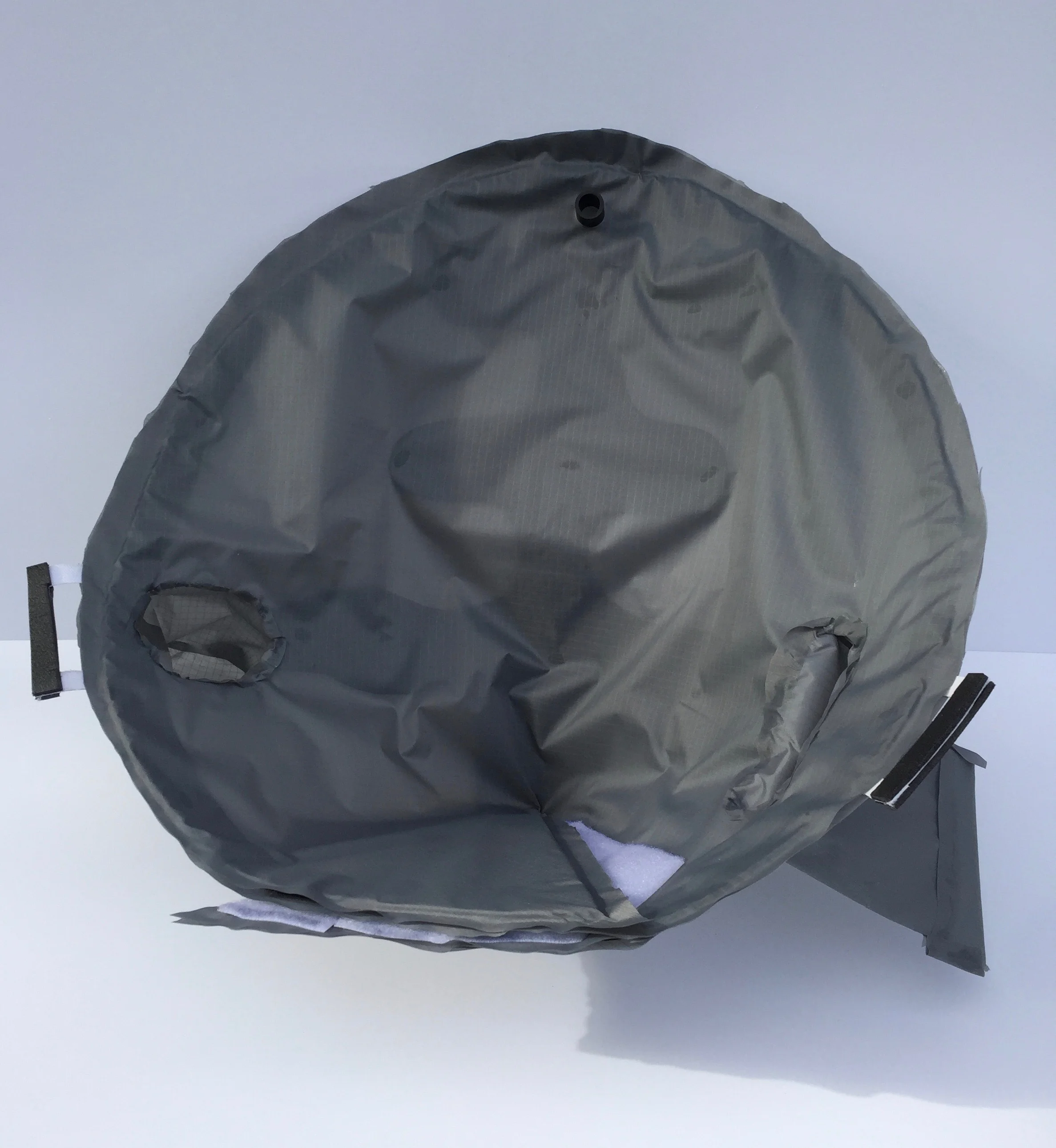 For this project, I was trying to solve the problem of oversized fly fishing float tubes. Many fly fisherman want to hike to high altitude lakes but there is no way to fish the lakes because of debris on shore and no way to fish in the water.&
