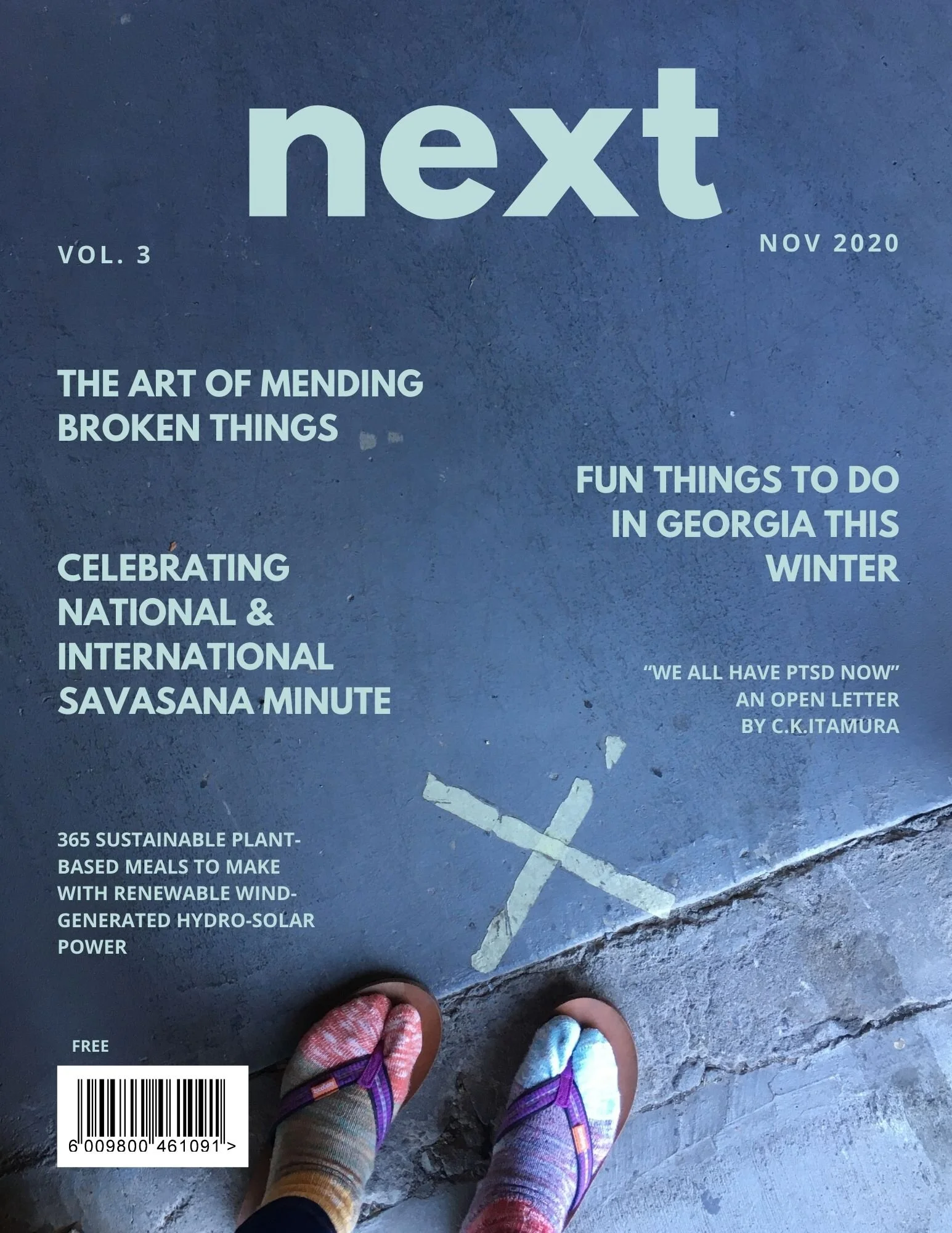 next magazine cover project by C.K.Itamura Peach Farm Studio