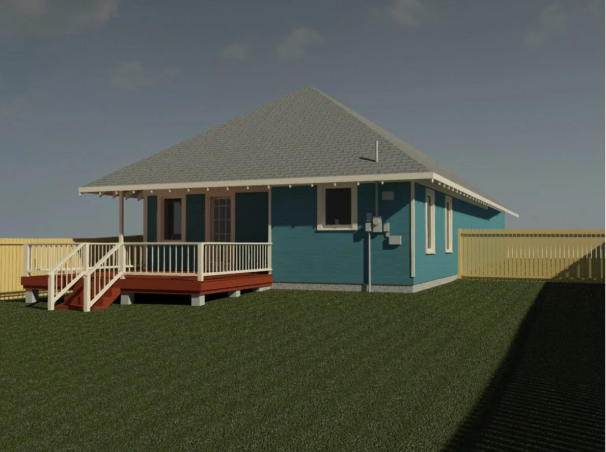 Existing Rear Yard and Porch