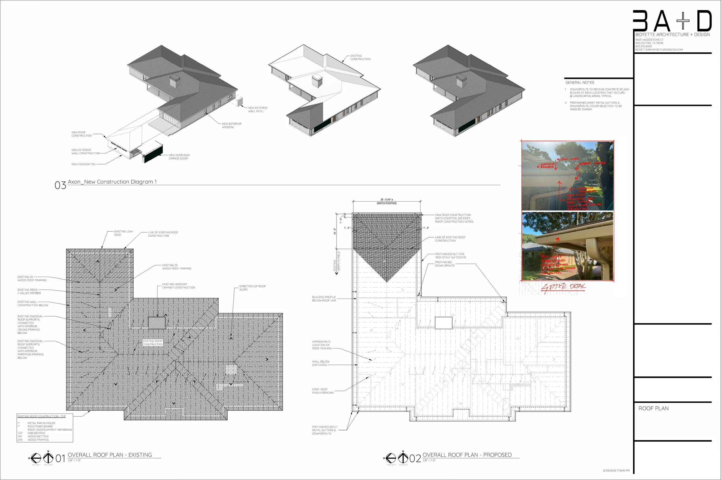 Construction Roof Plan