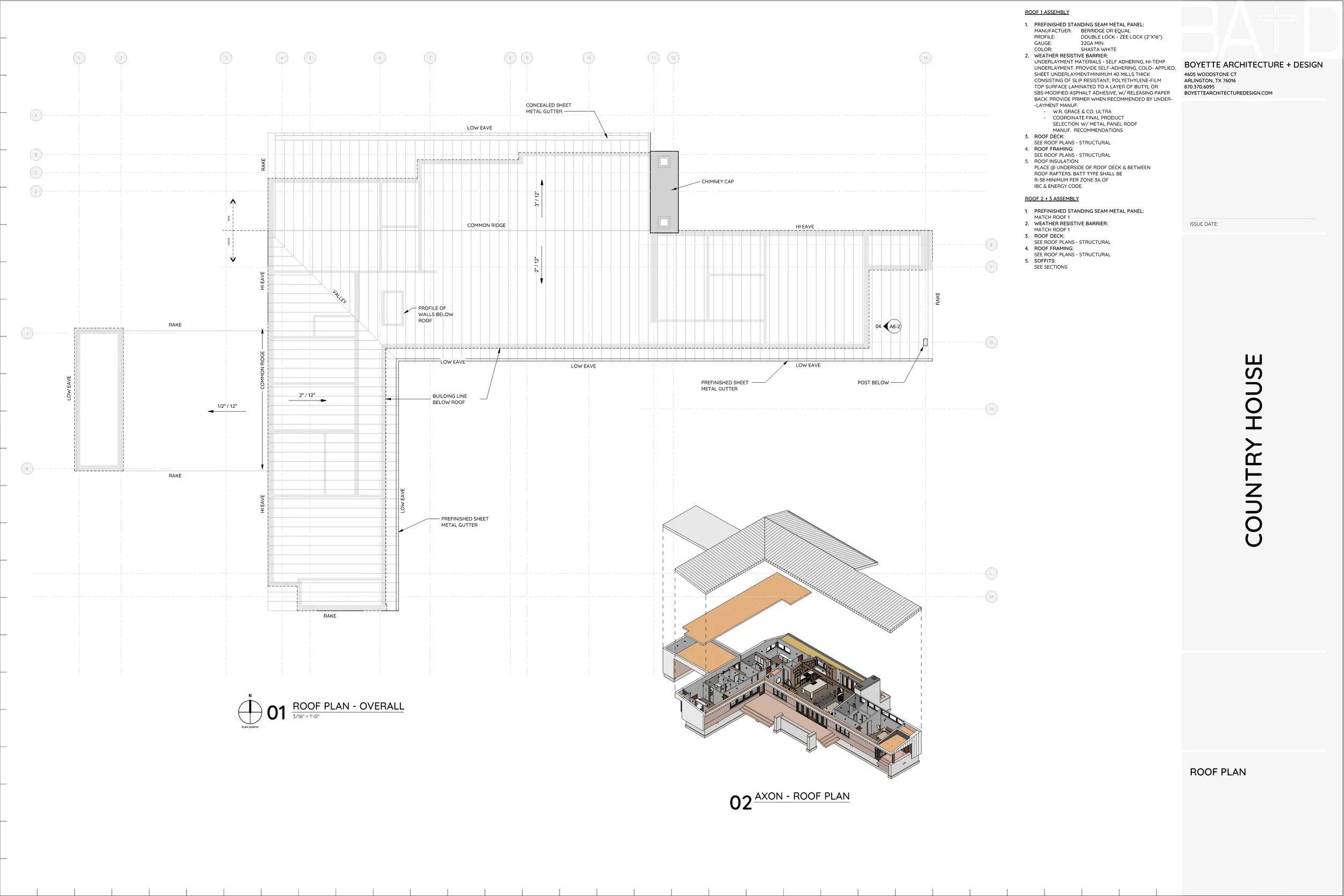 Construction Roof Plan
