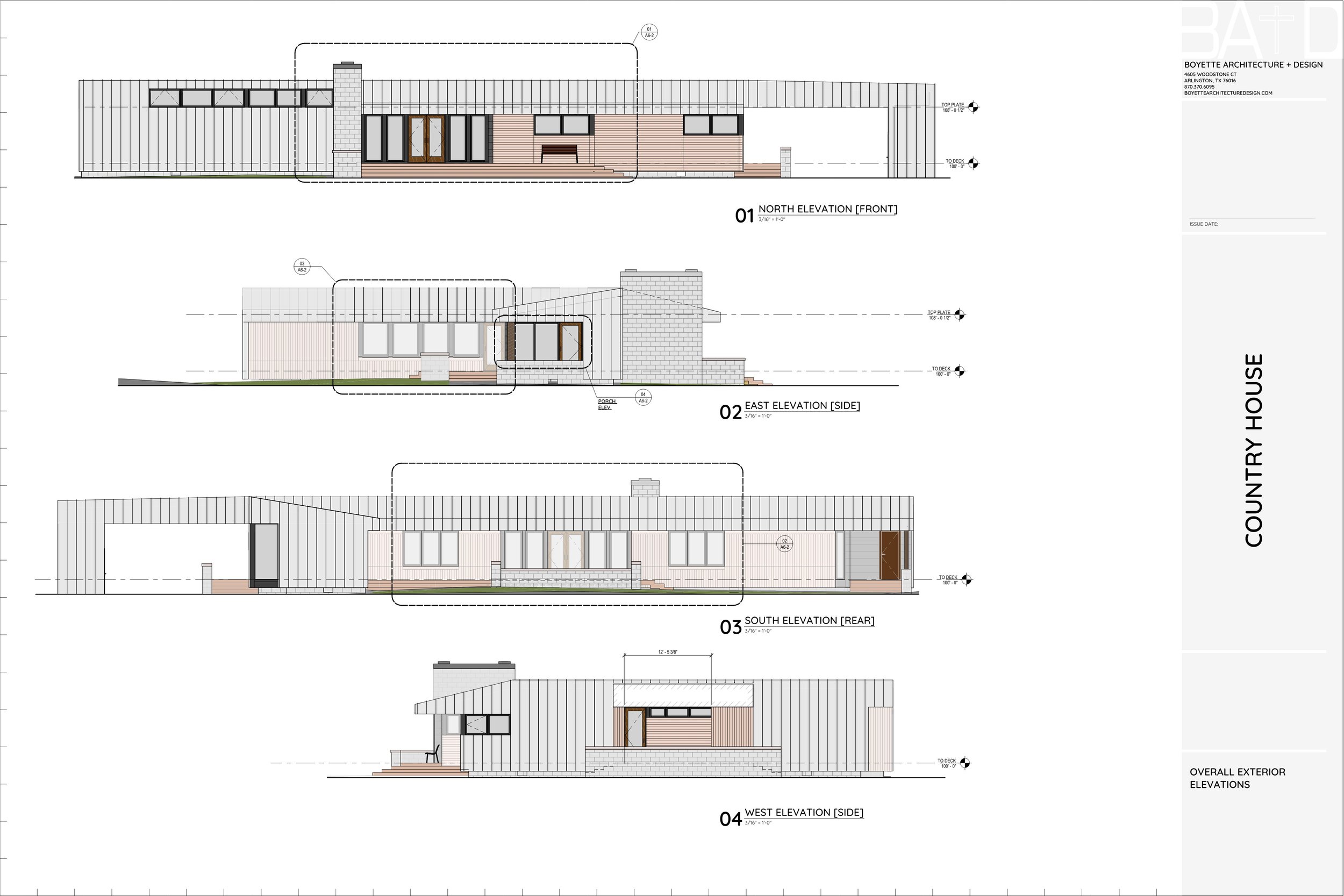 Construction Exterior Elevations