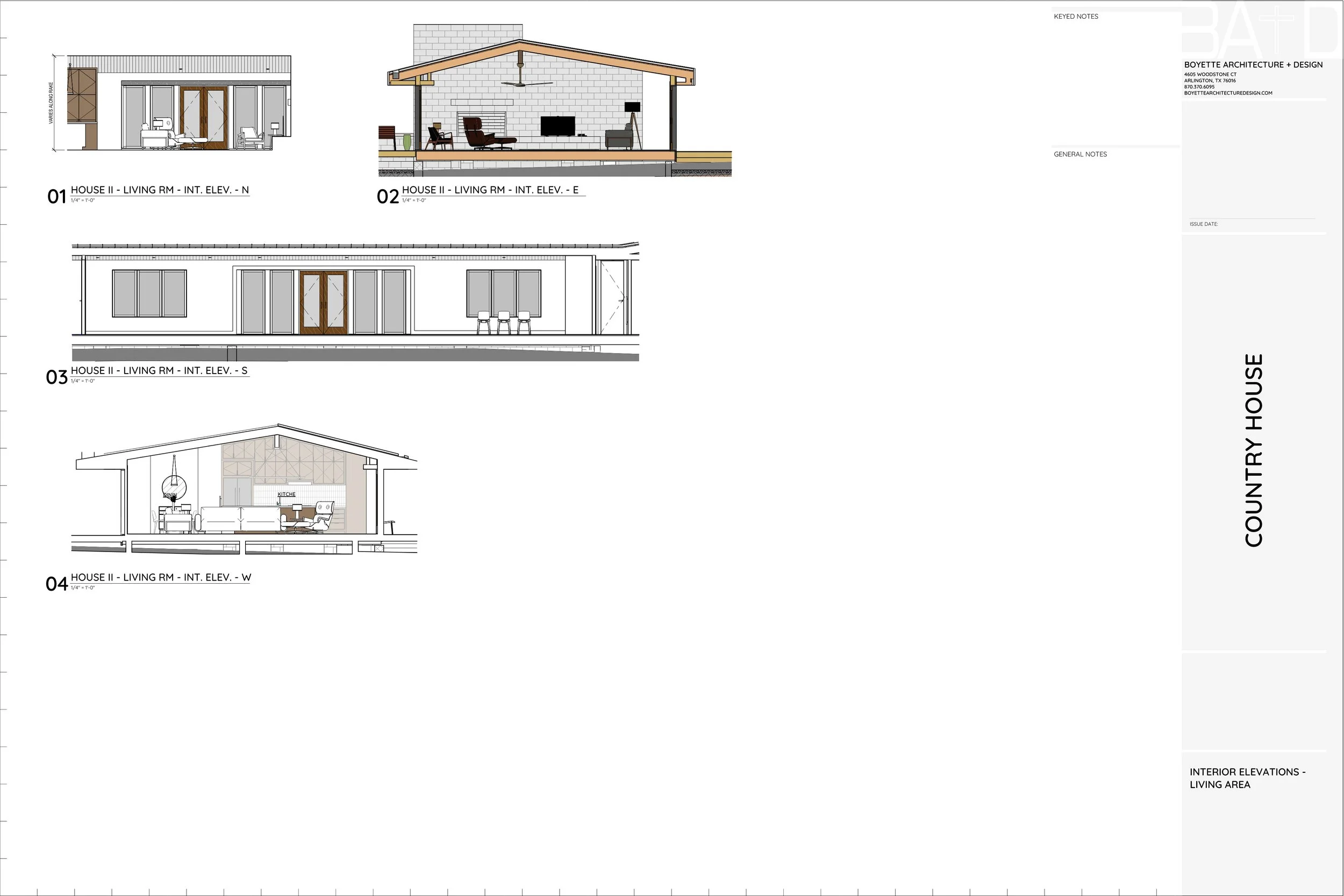 Construction Interior Elevations