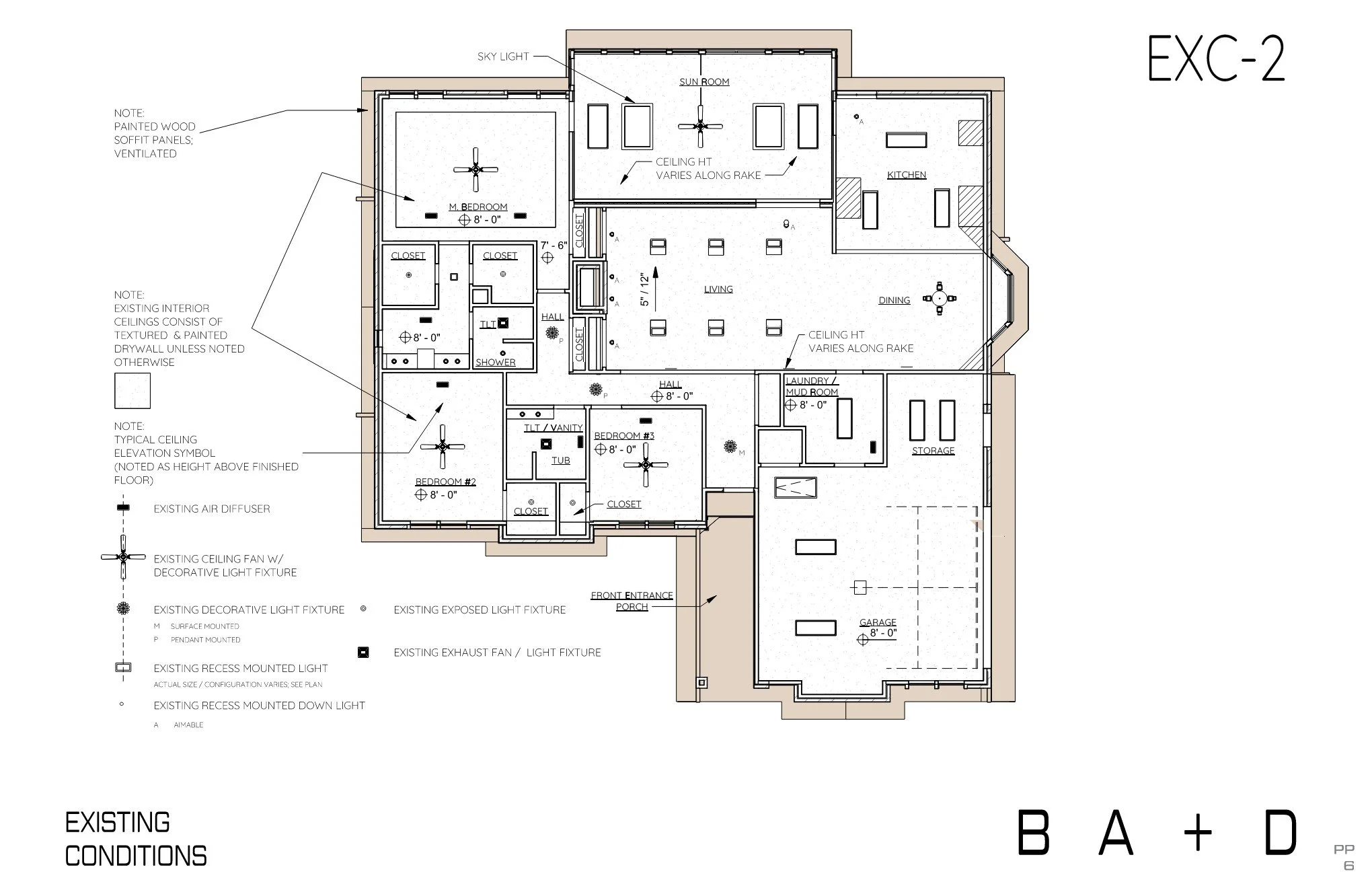 Existing Reflected Ceiling Plan