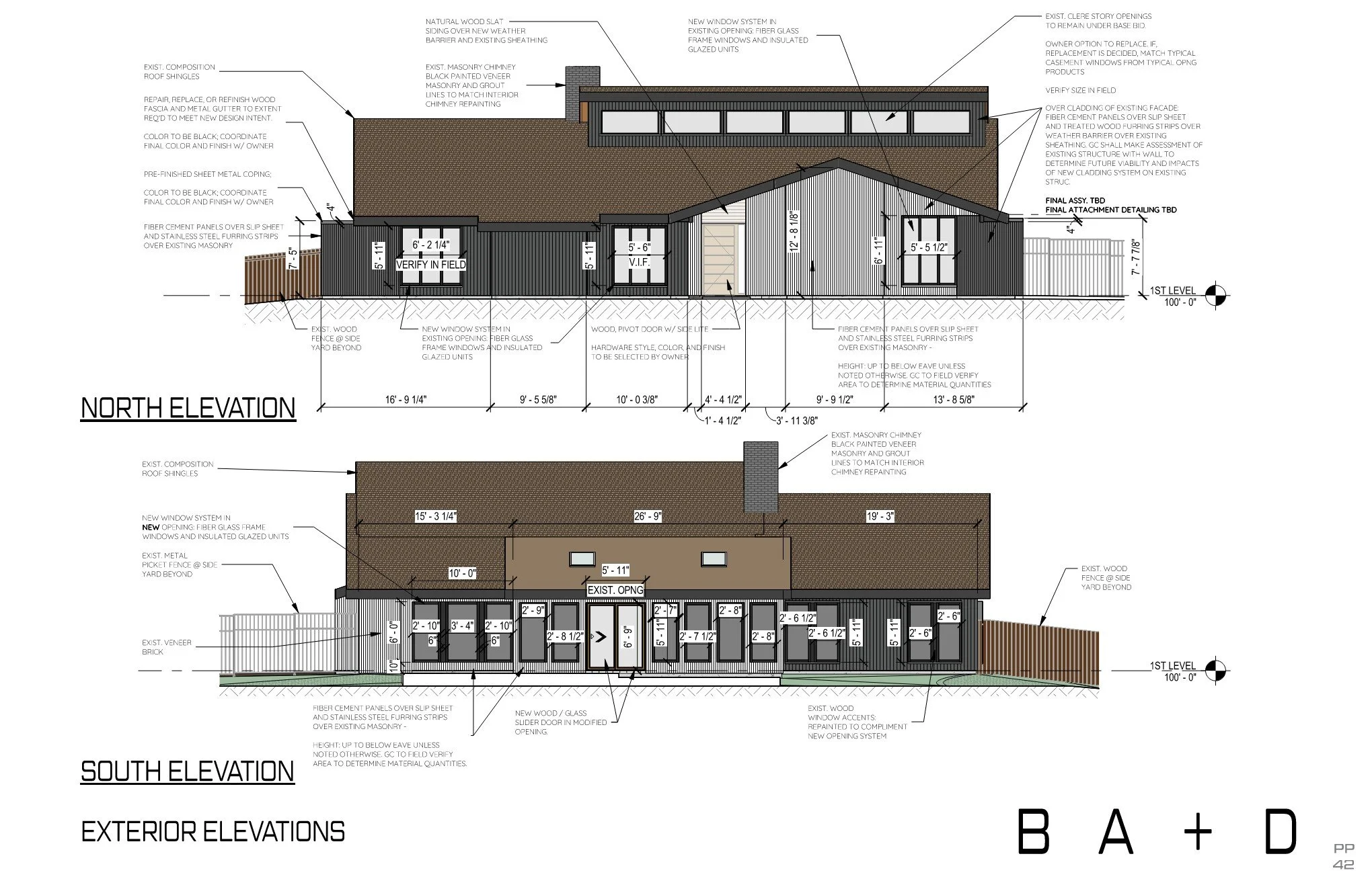 Schematic Design Exterior Elevations