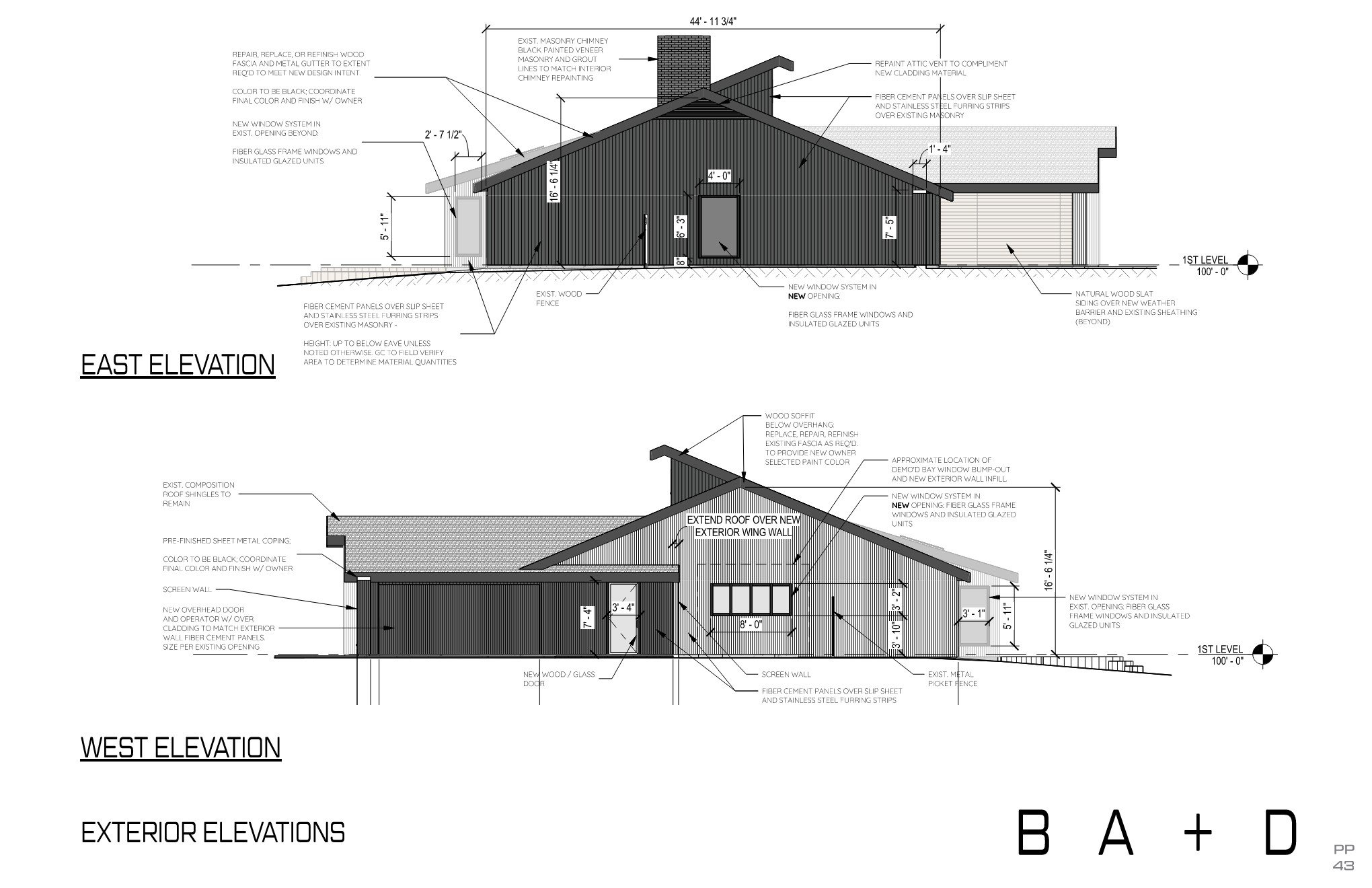 Schematic Design Exterior Elevations
