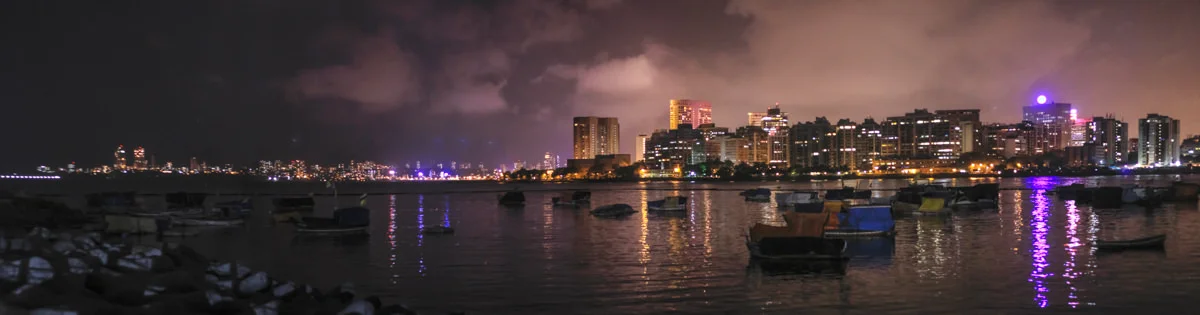 Nariman Point from Cuffe Parade, June 2012