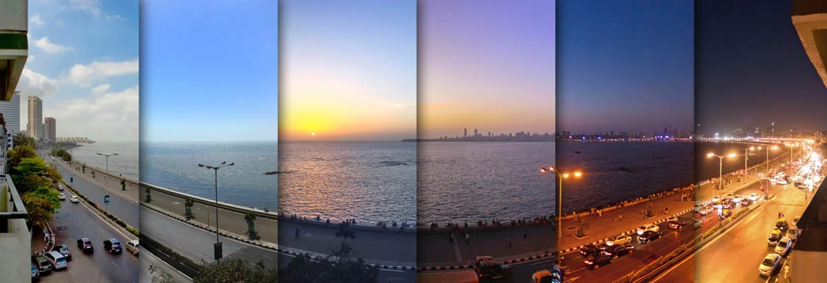 A Day Shifts - Marine Drive, March 2012